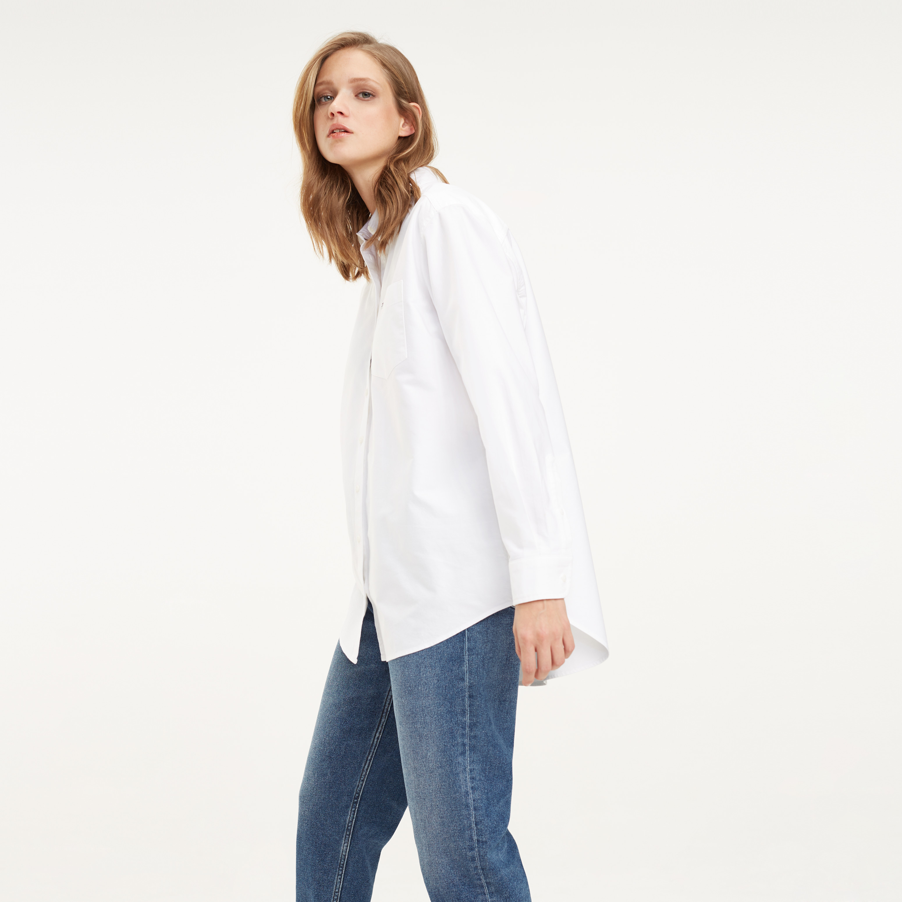 Tommy Classics Boyfriend Fit Shirt 