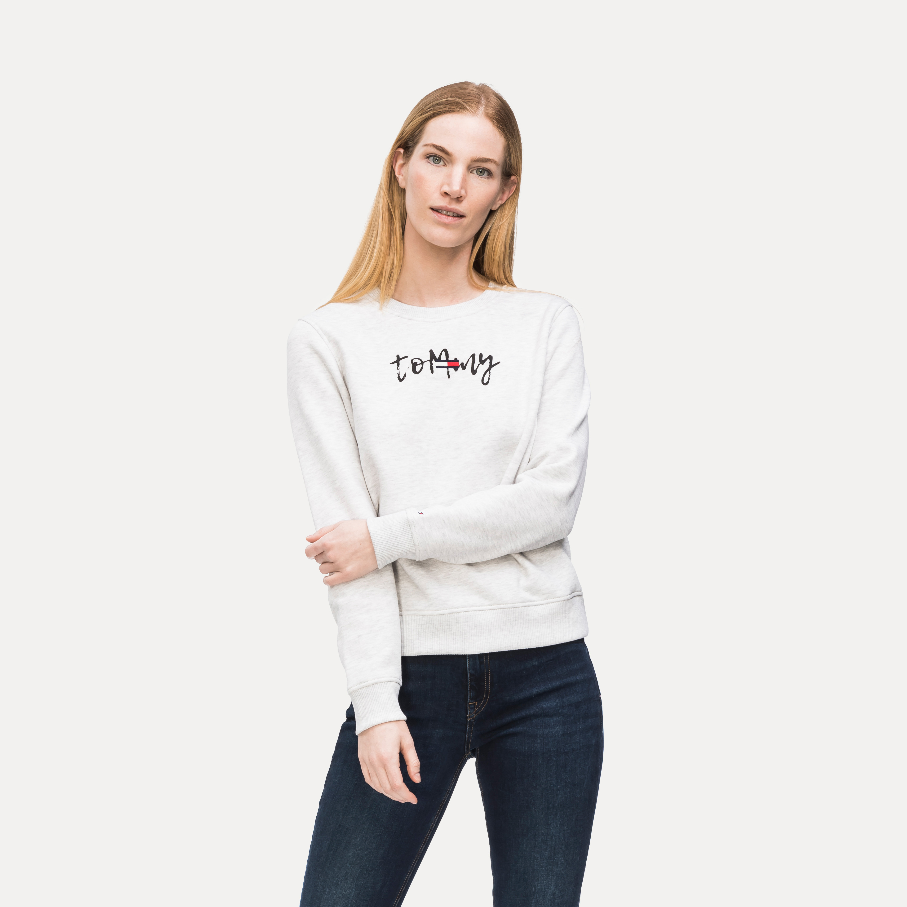 essentials logo sweatshirt