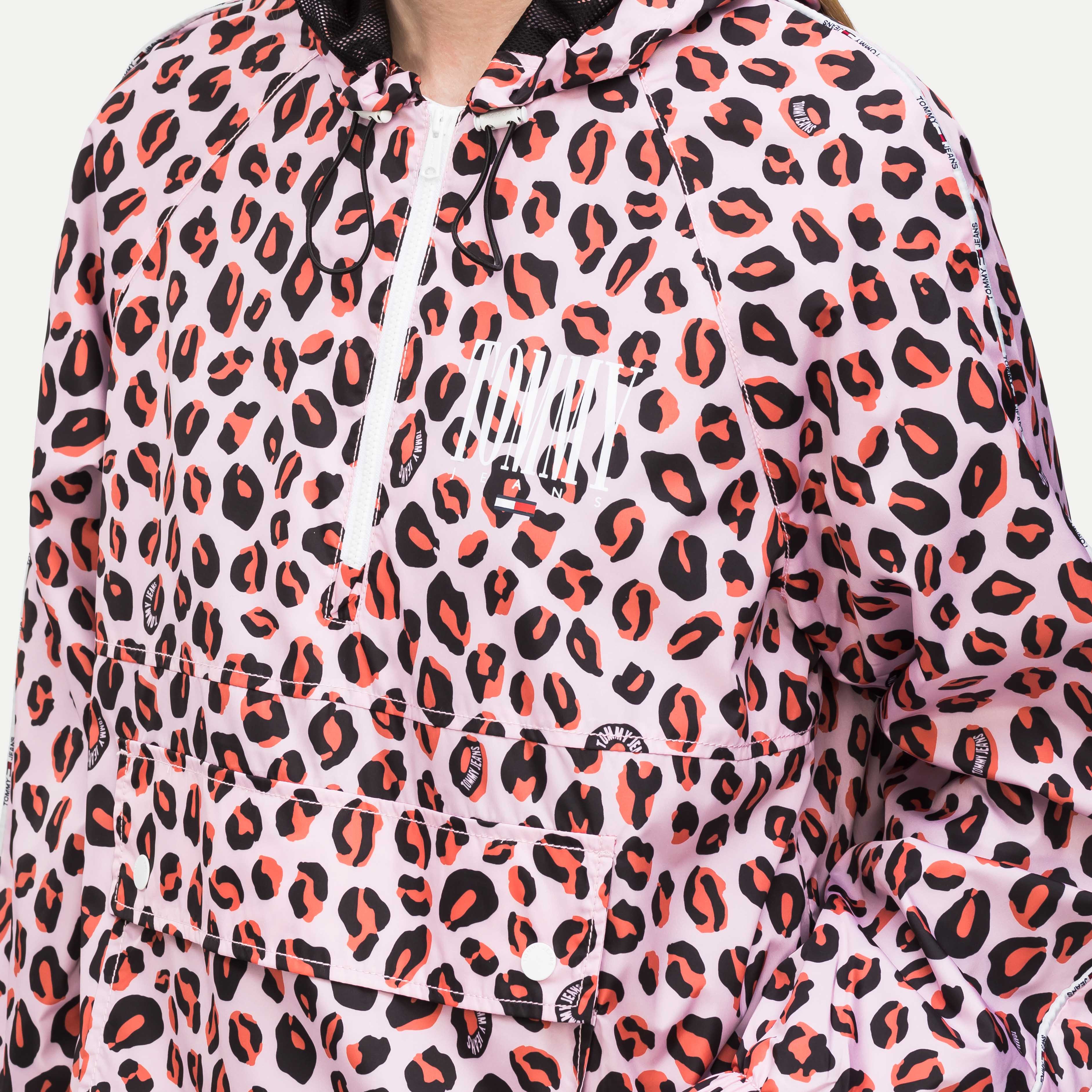 Leopard Print Sporty Popover | Sweatshirts & Hoodies | Tommy