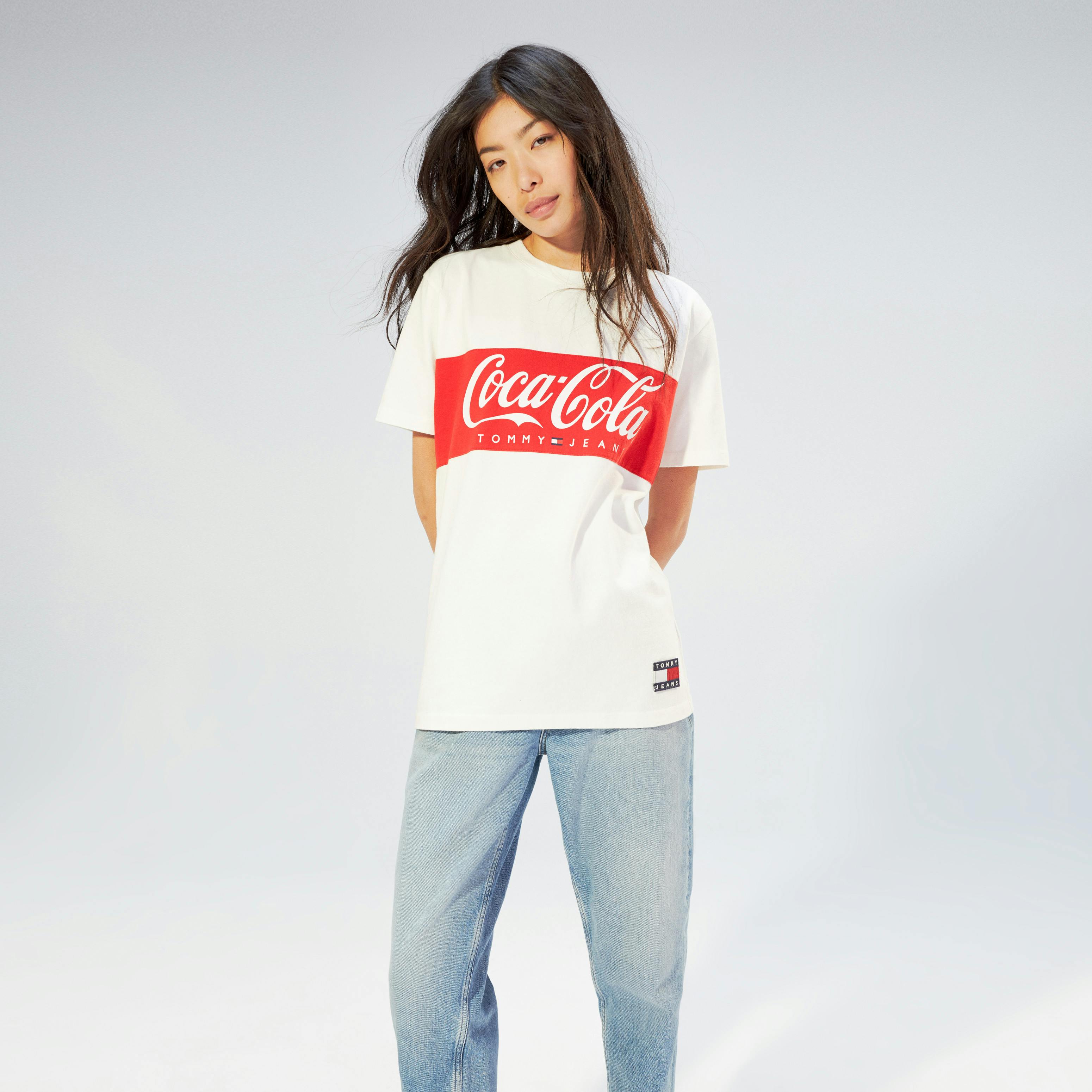 Cotton Coca Cola Logo T Shirt T Shirts Tommy Hilfiger