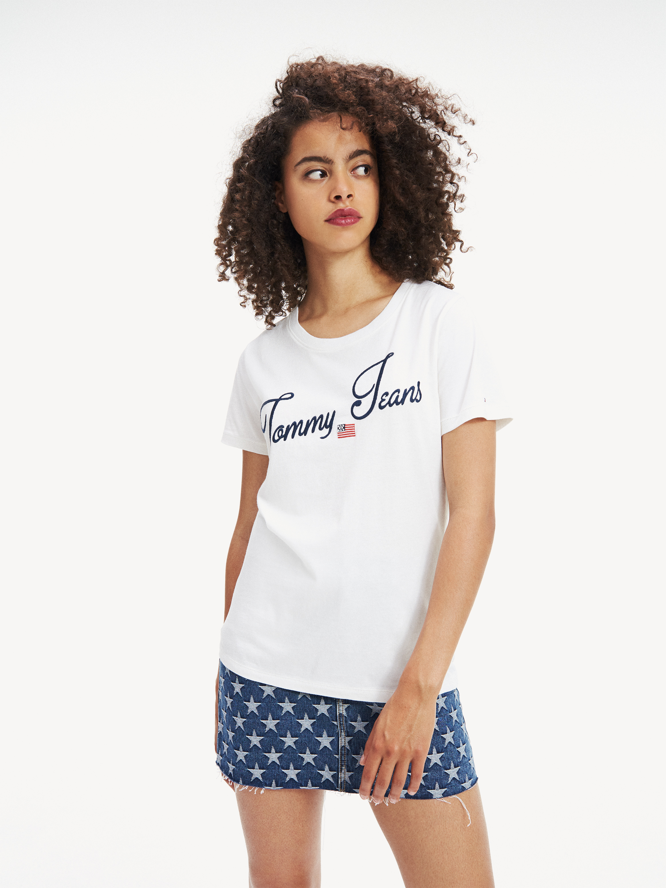 tommy hilfiger script t shirt