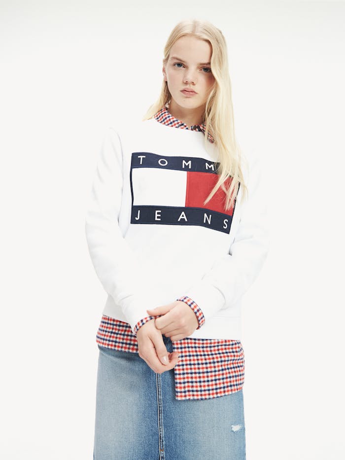 Tommy hilfiger essential flag sweatshirt Clearance