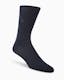 Combed Cotton Flat Knit Crew Socks