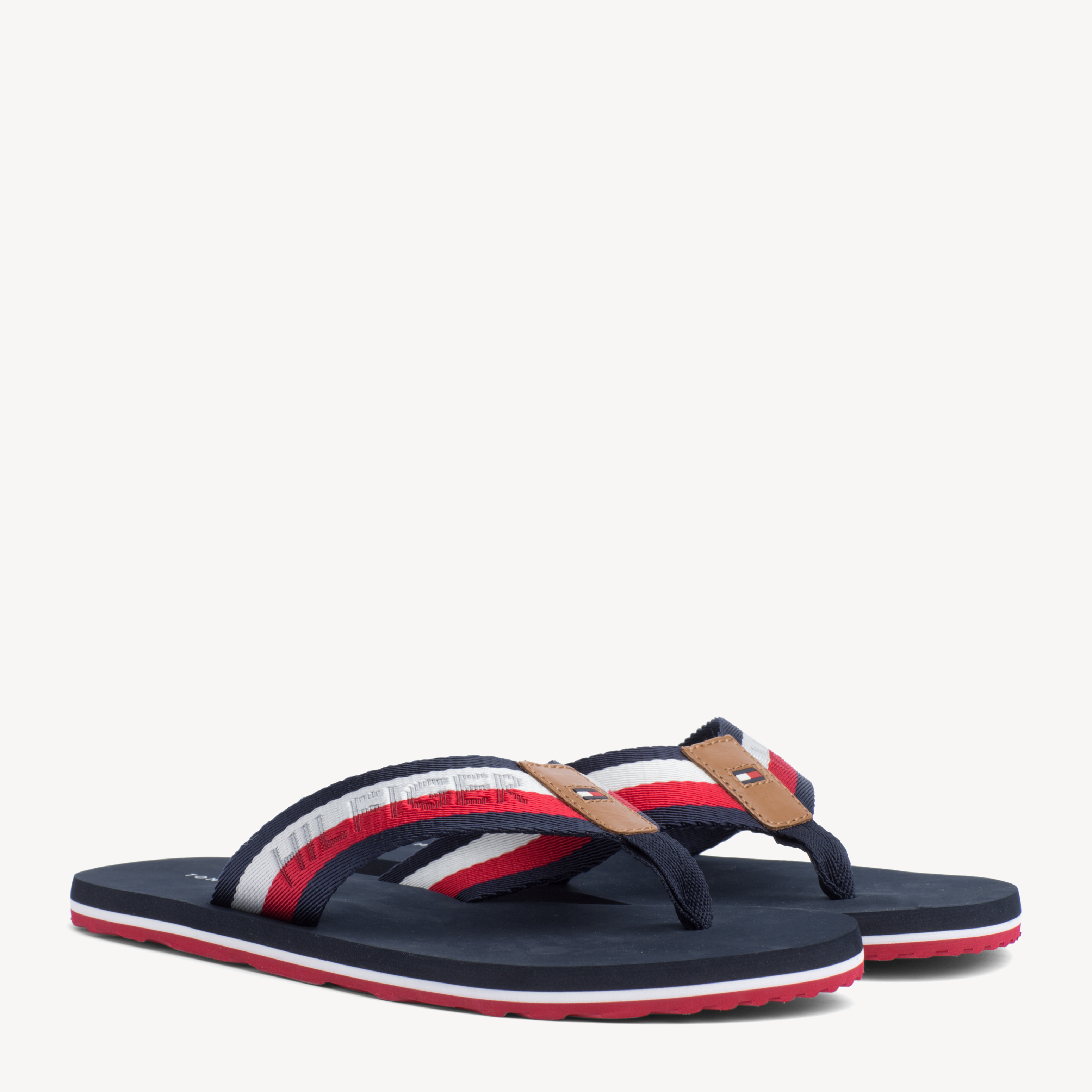 tommy hilfiger signature flip flops