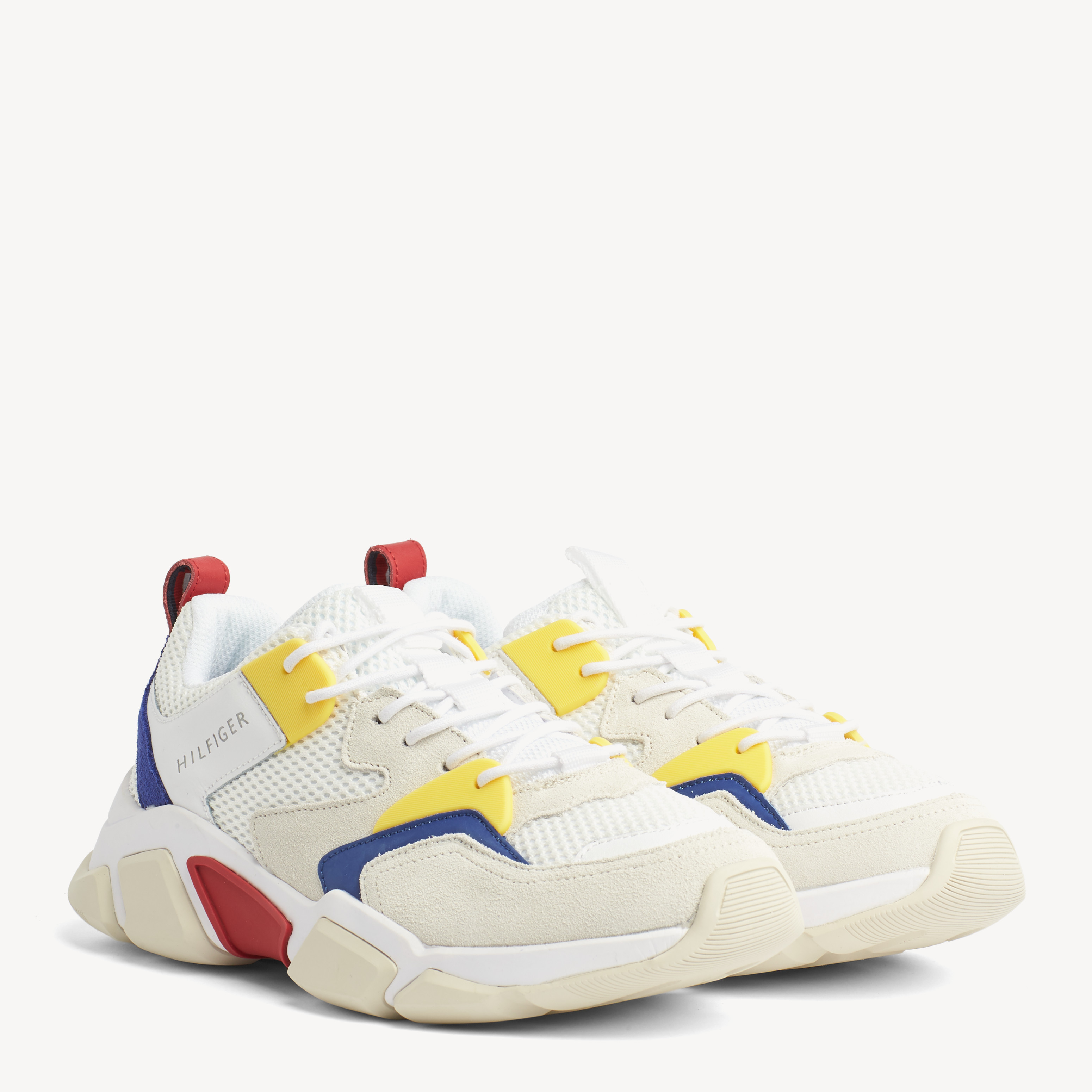 tommy hilfiger colour block trainers