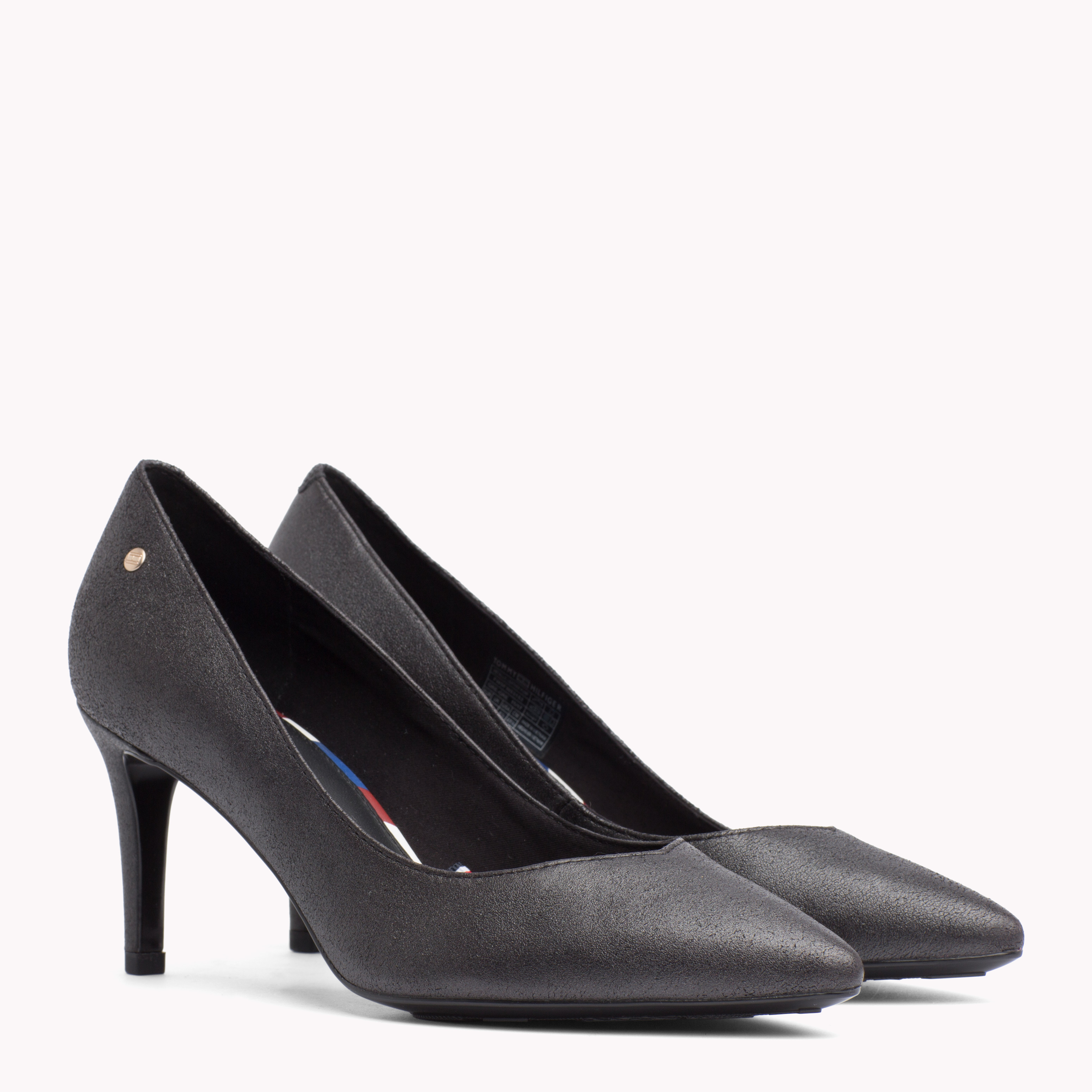 tommy hilfiger leather pumps