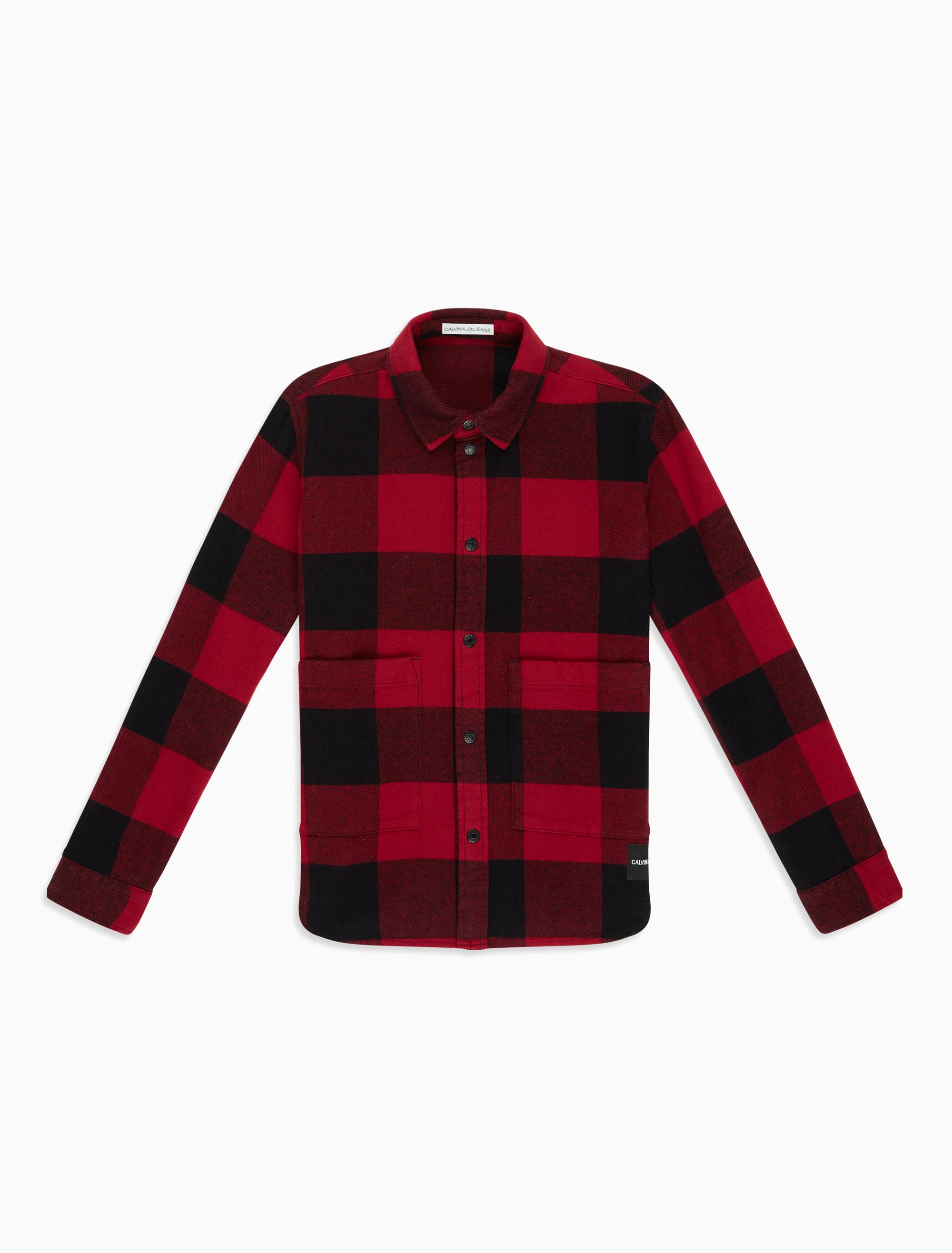 シャツ IONSEOUL Candy hooded balloon check shirt Boys 8-16 Buffalo Check Shirt | Casual Shirts | Calvin Klein