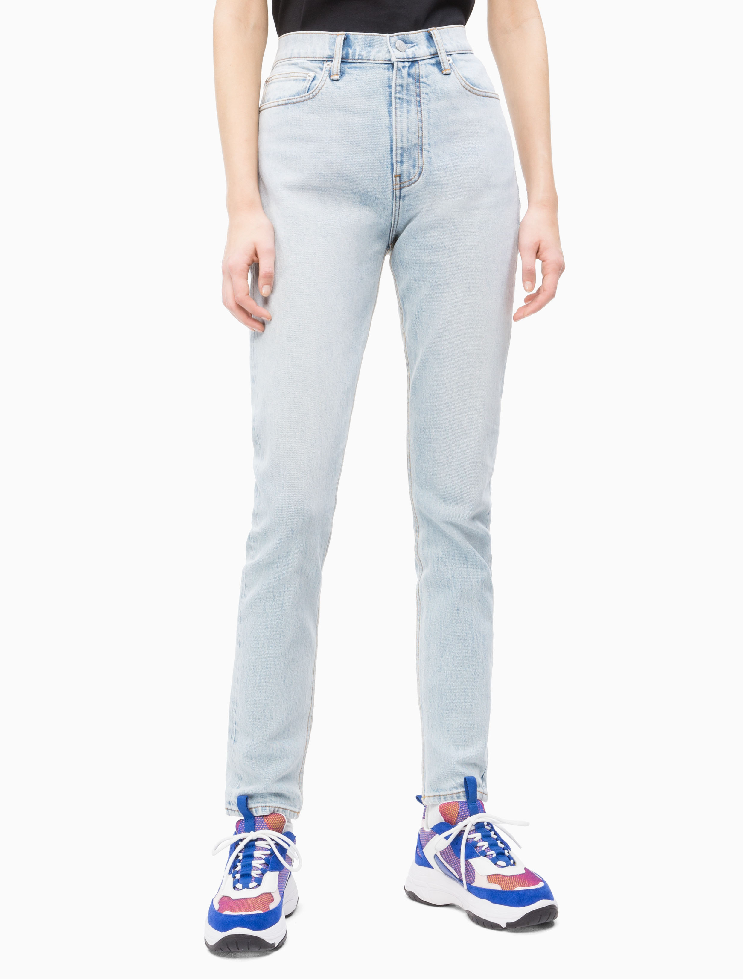 ckj 020 high rise slim jeans