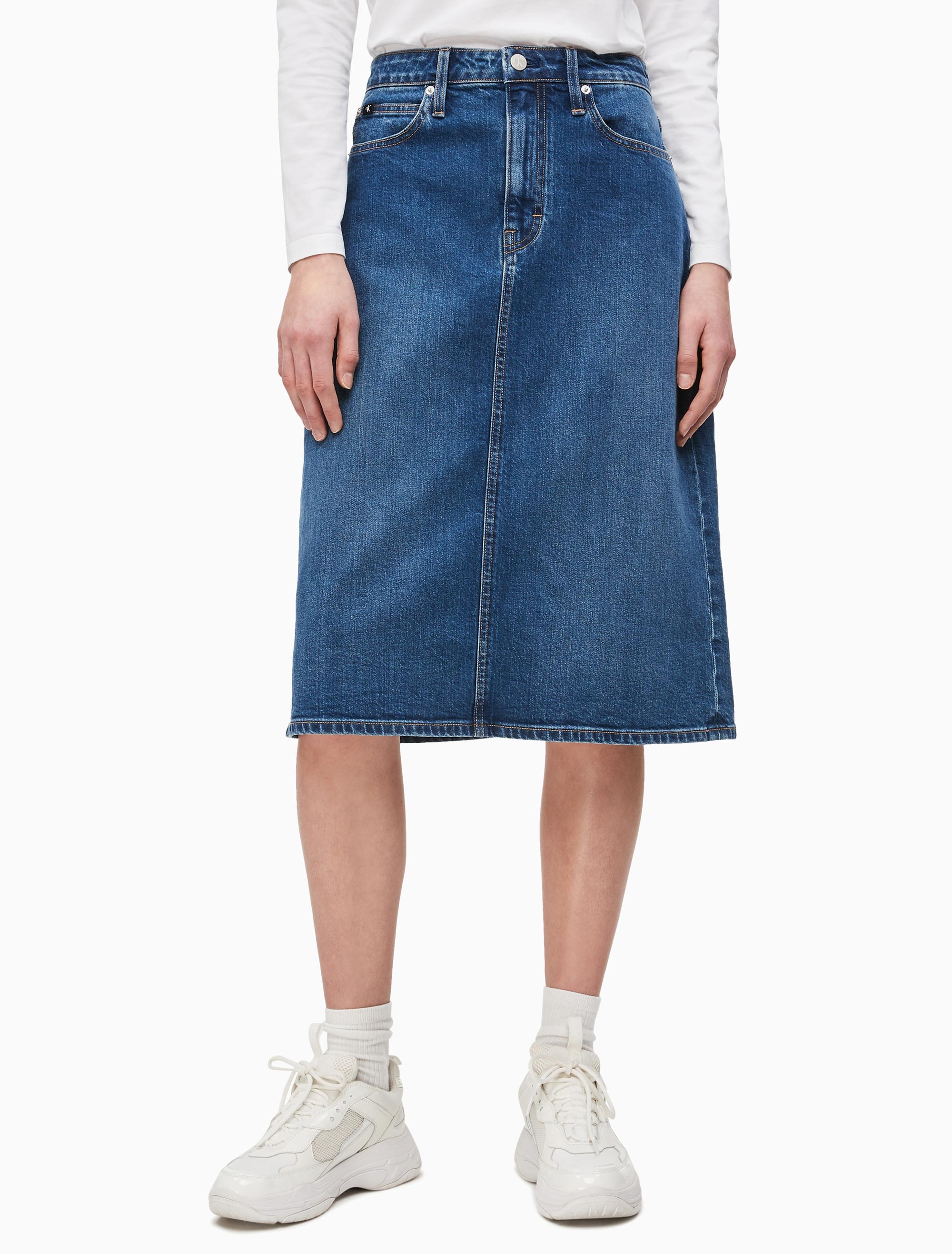 Midi skirt iconic sales