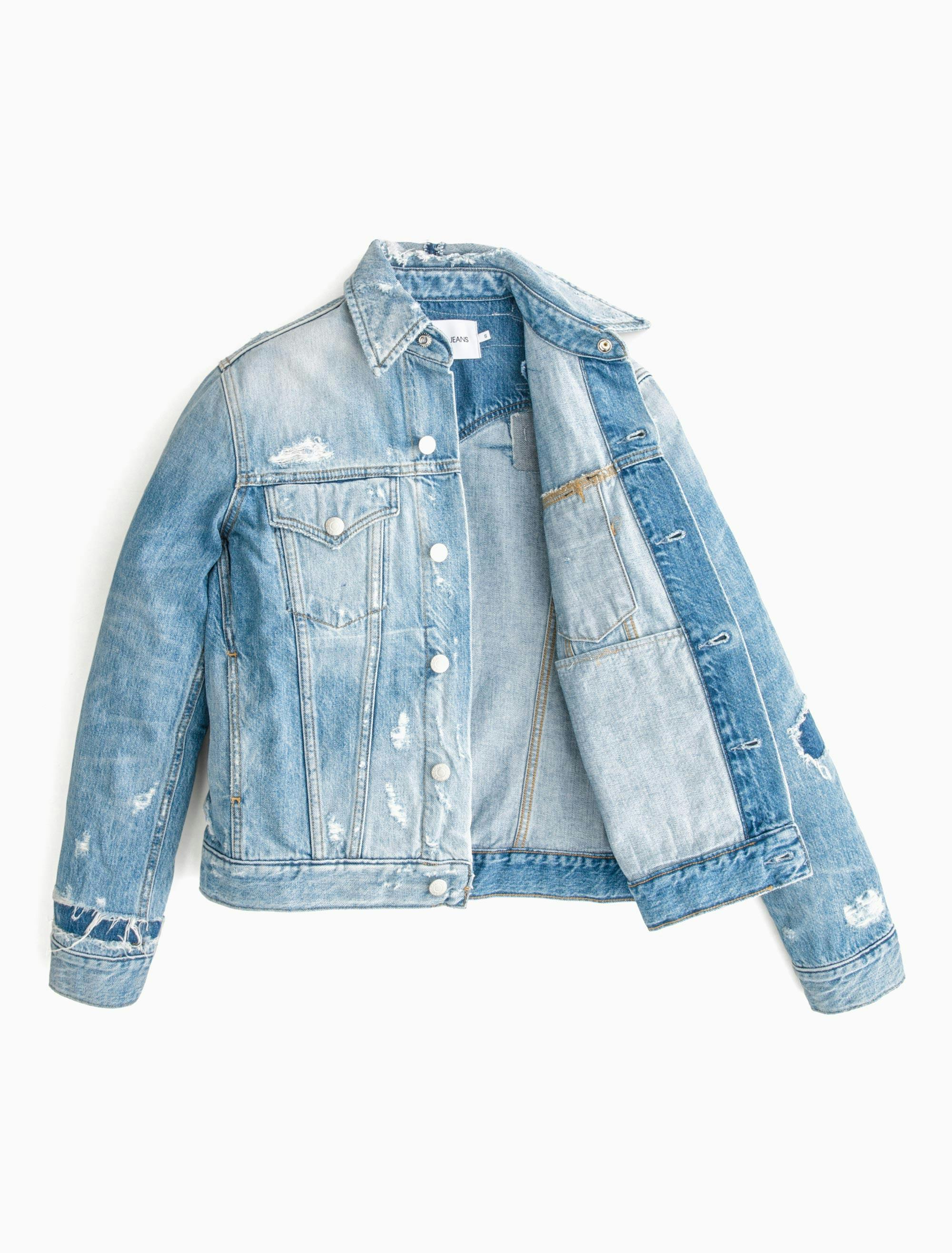 calvin klein foundation trucker jacket