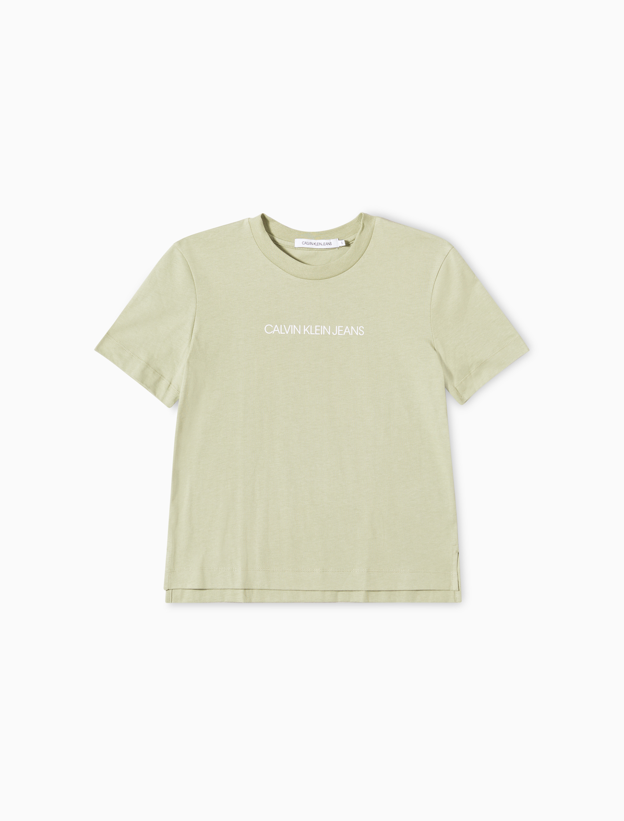 calvin klein shrunken tee