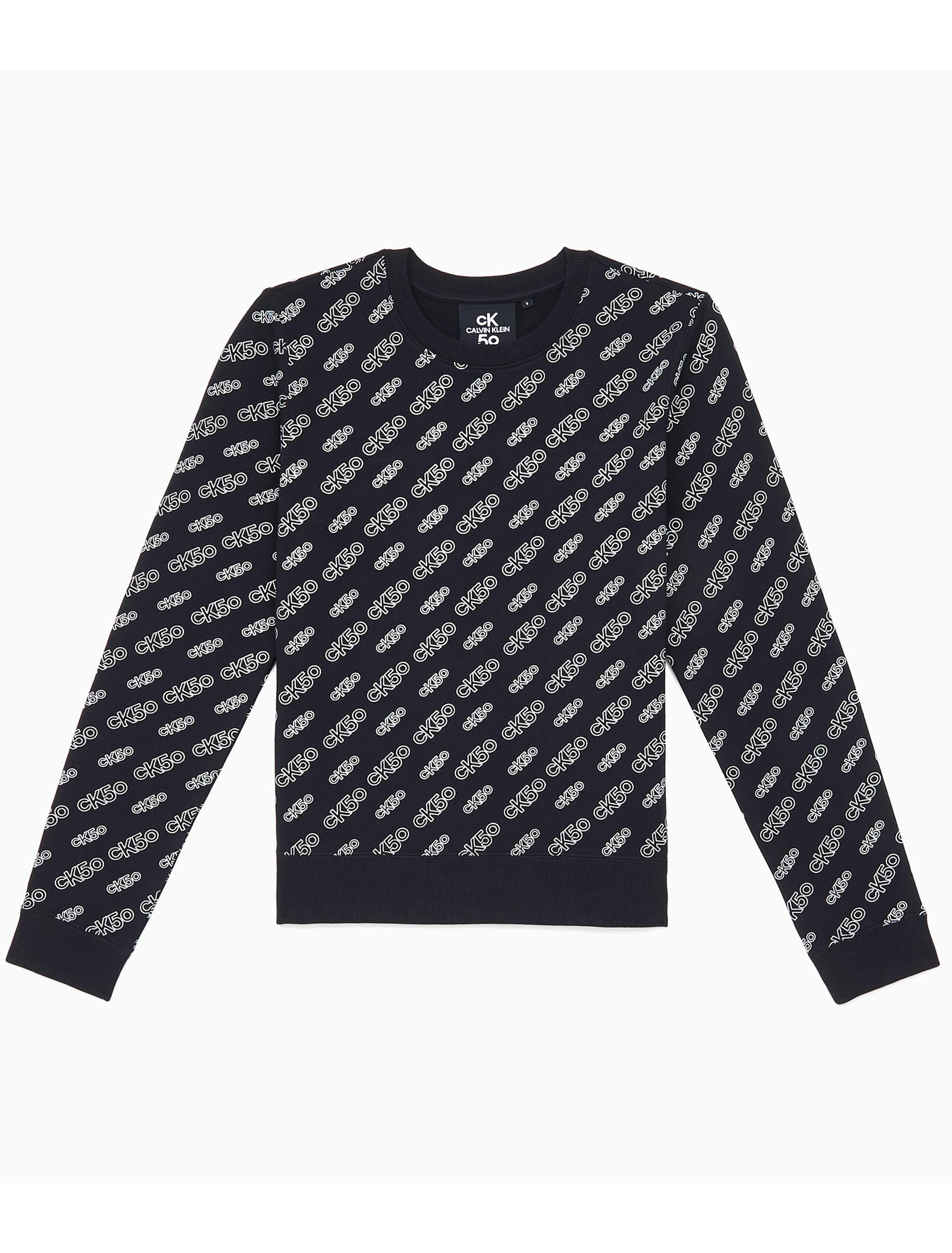 Ck50 All Over Logo Sweatshirt Sweatshirts Hoodies Calvin Klein Ck50 All Over Logo Sweatshirt Sweatshirts Hoodies Calvin Klein