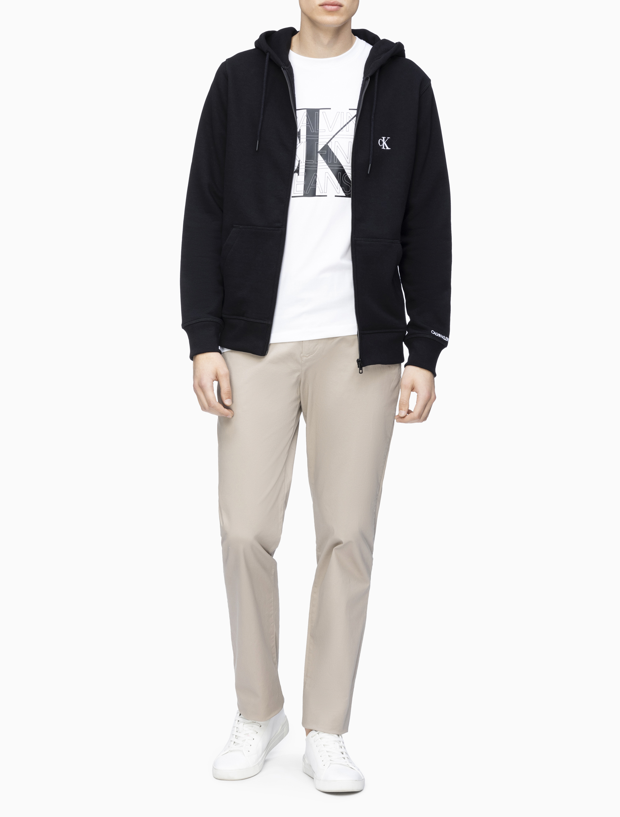 ●   ● CK Essential Warm SWEATSHIRT Calvin Klein Jeans SHERPA HALF ZIP SWEATSHIRT | SportsDirect
