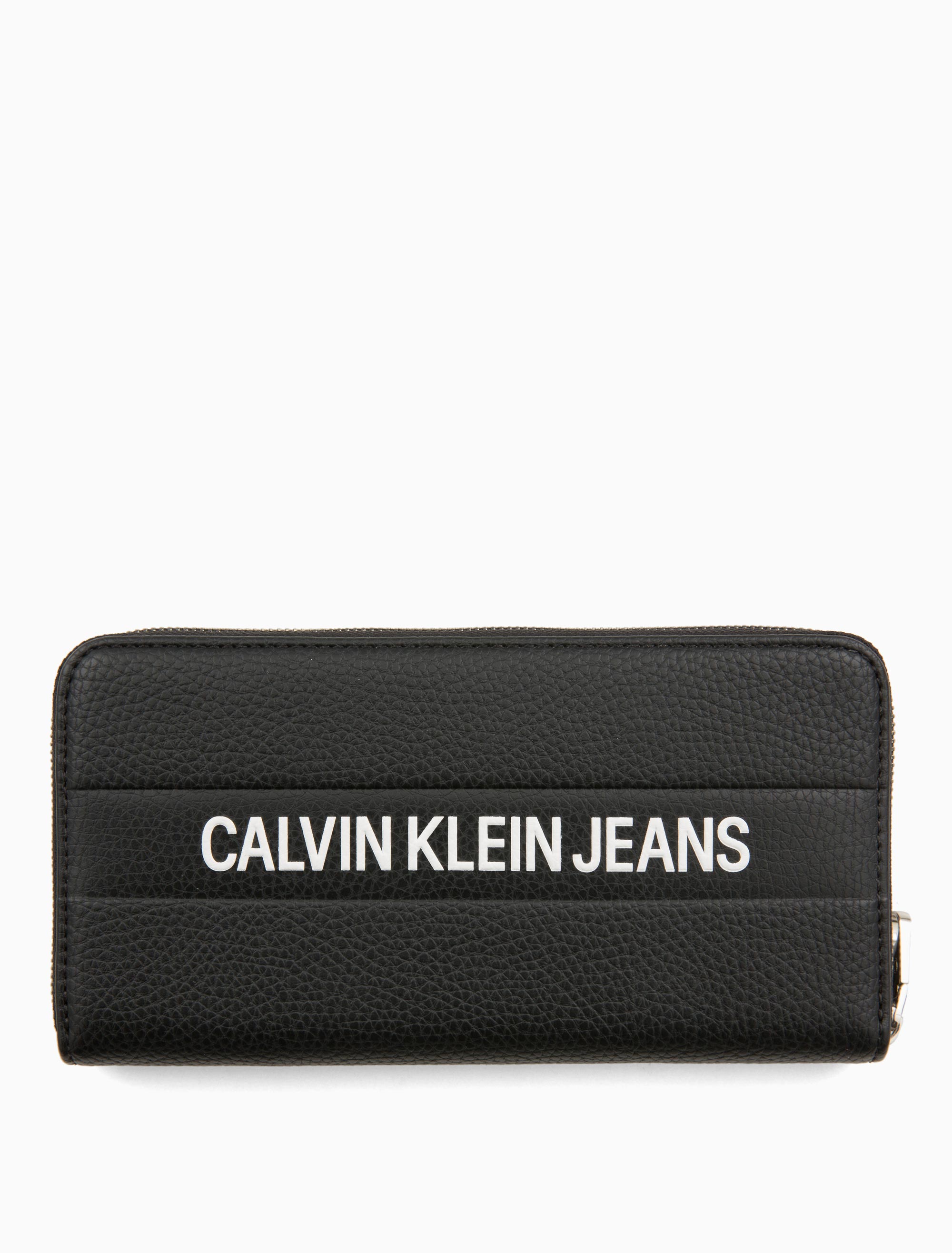 calvin klein large zip around wallet