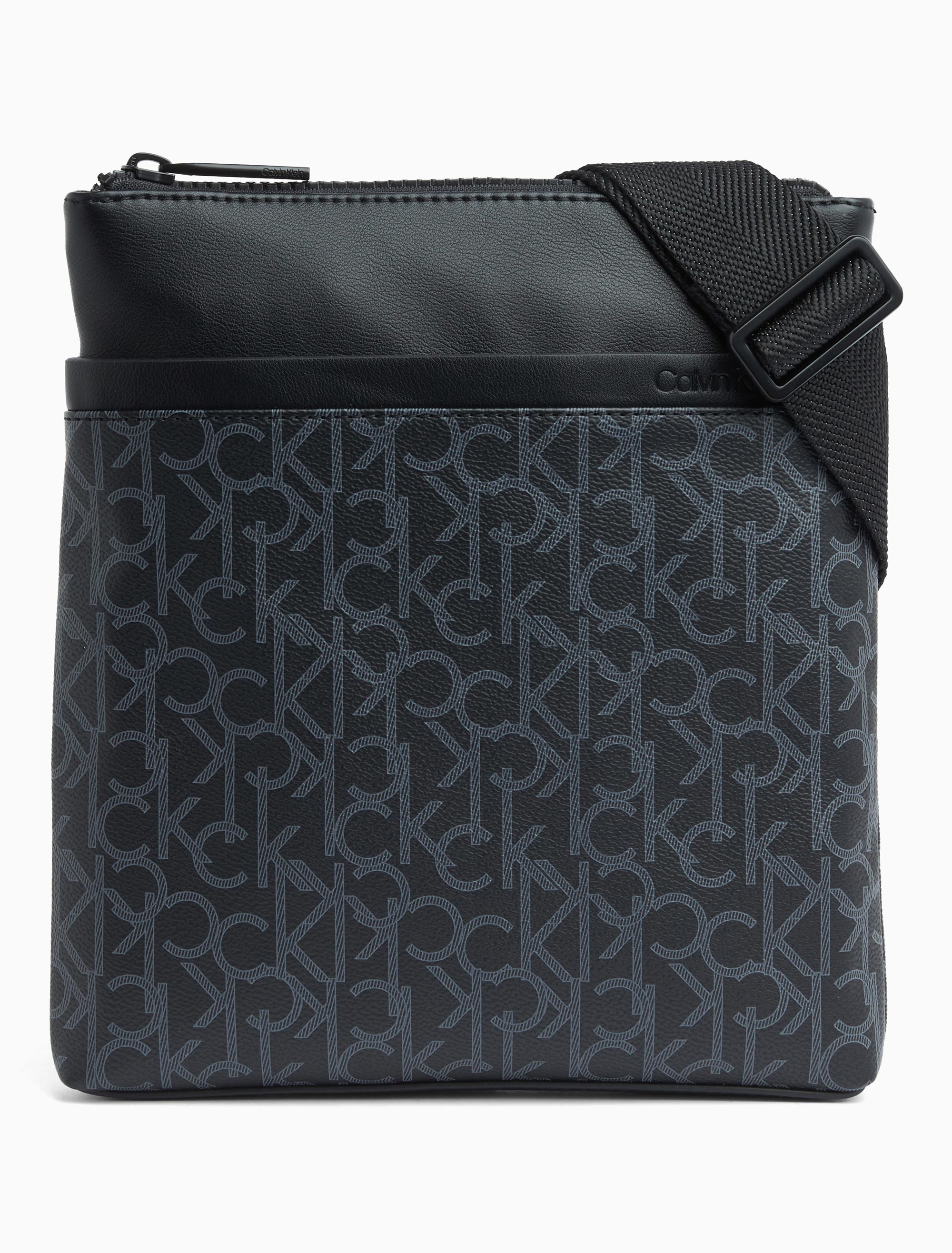 Ck Monogram Flat Cross Body Bag Bags Calvin Klein