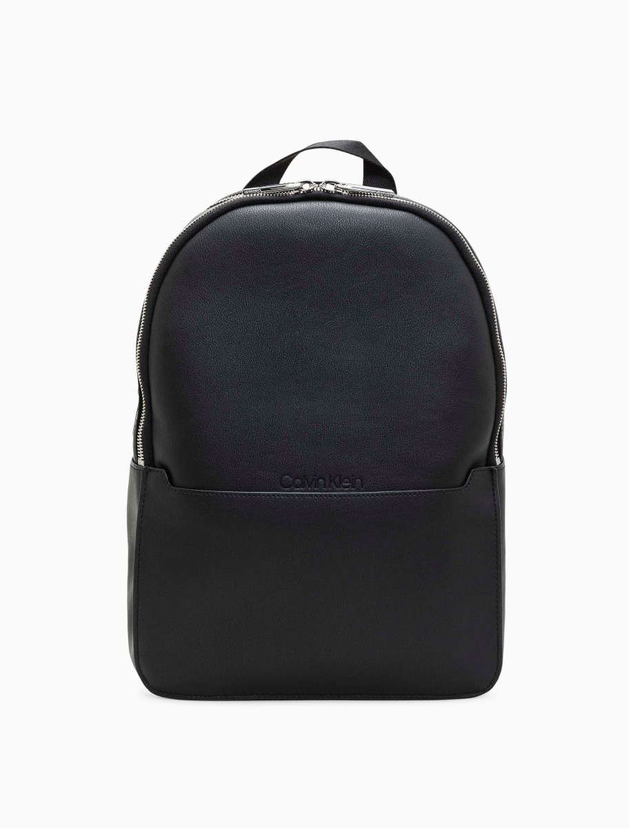 Calvin klein silver backpack hotsell