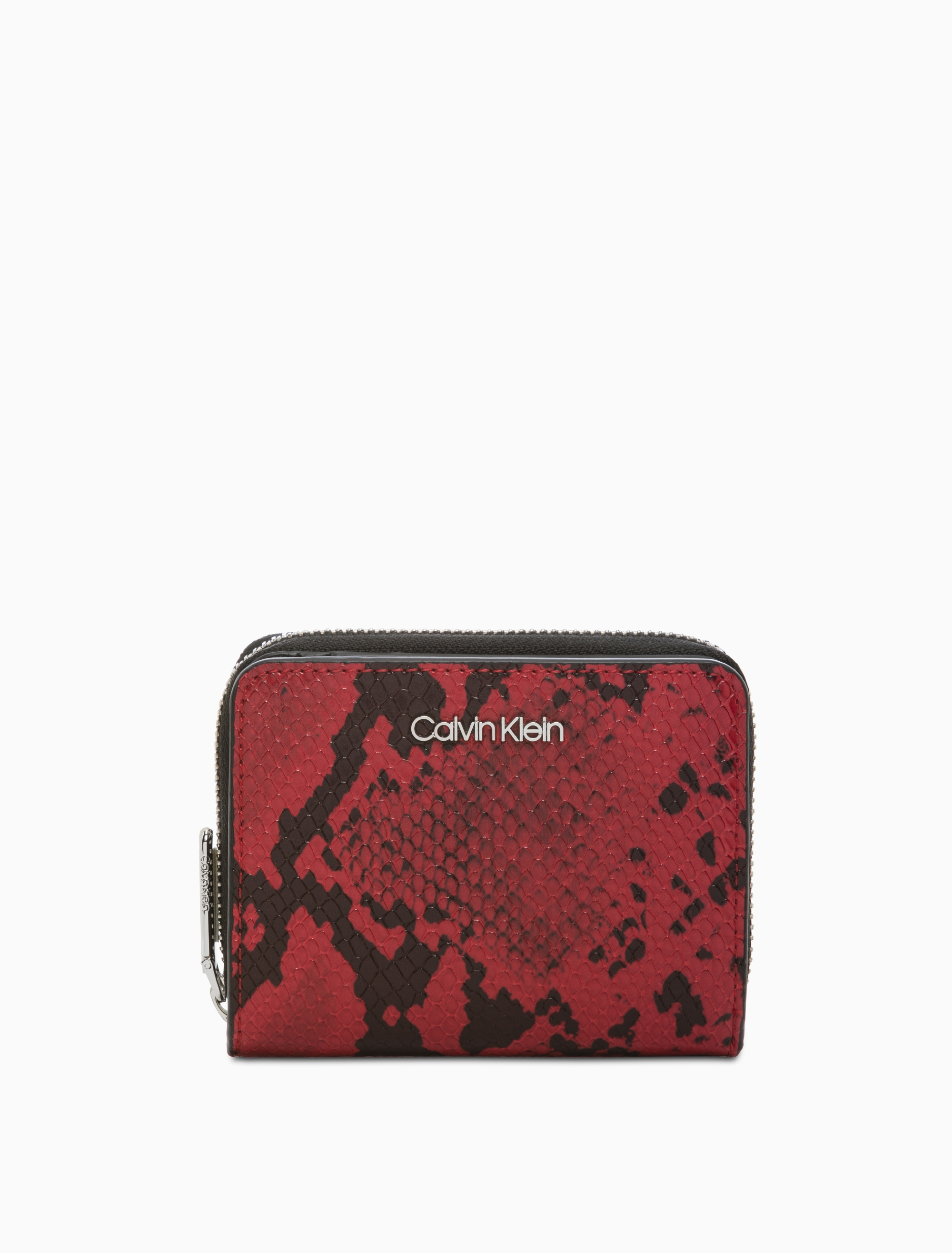 calvin klein red wallet