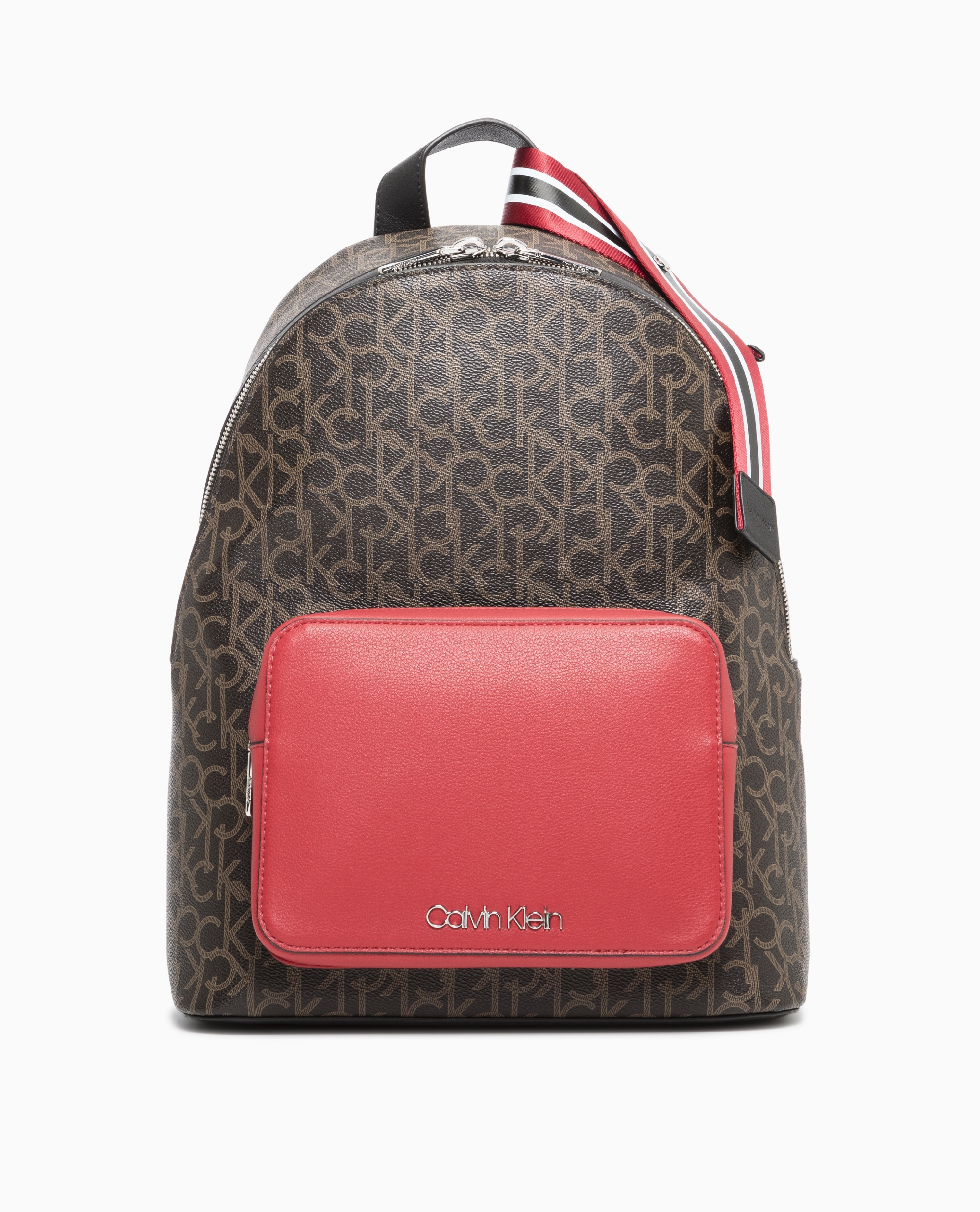 Calvin klein monogram on sale backpack