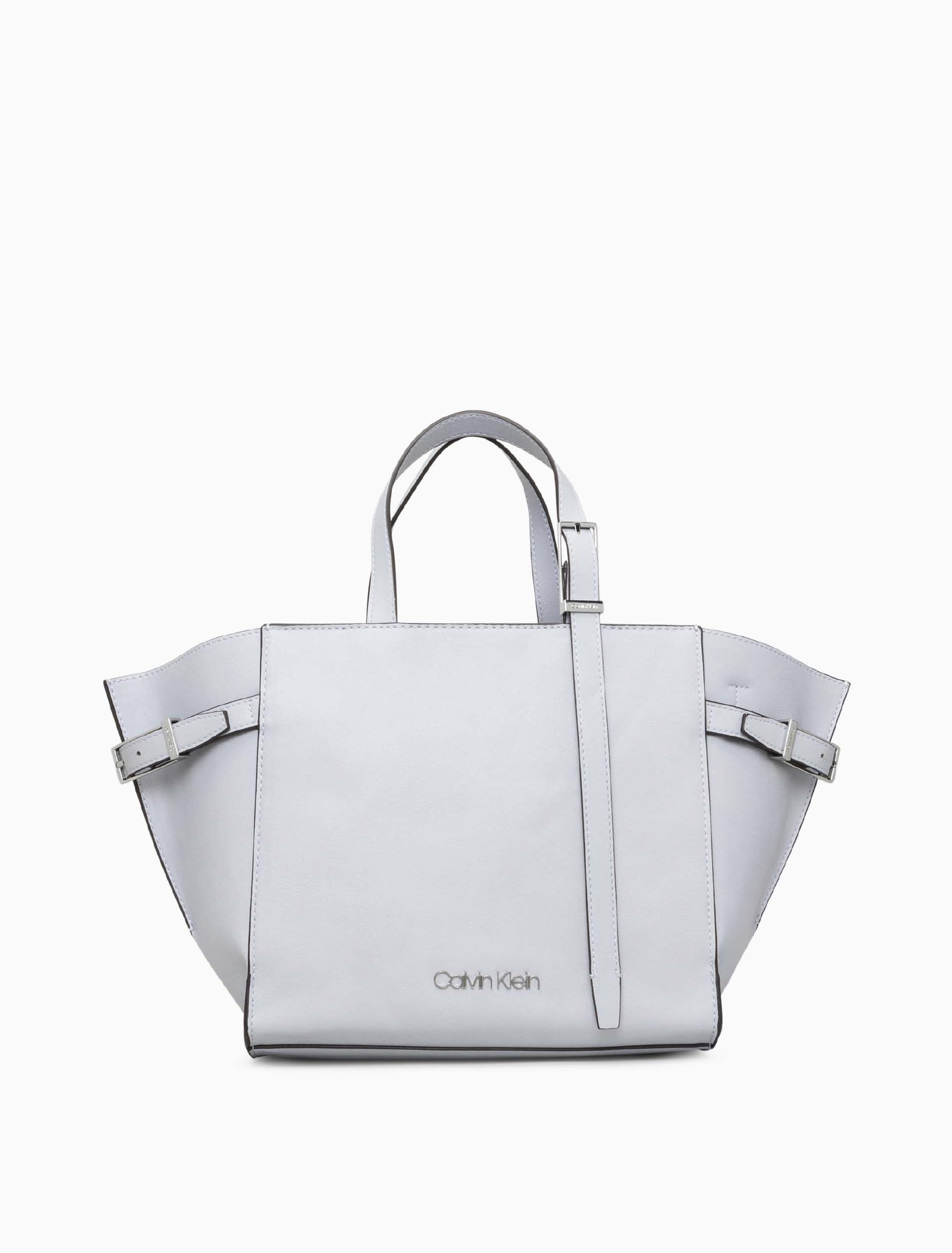 calvin klein grey tote bag