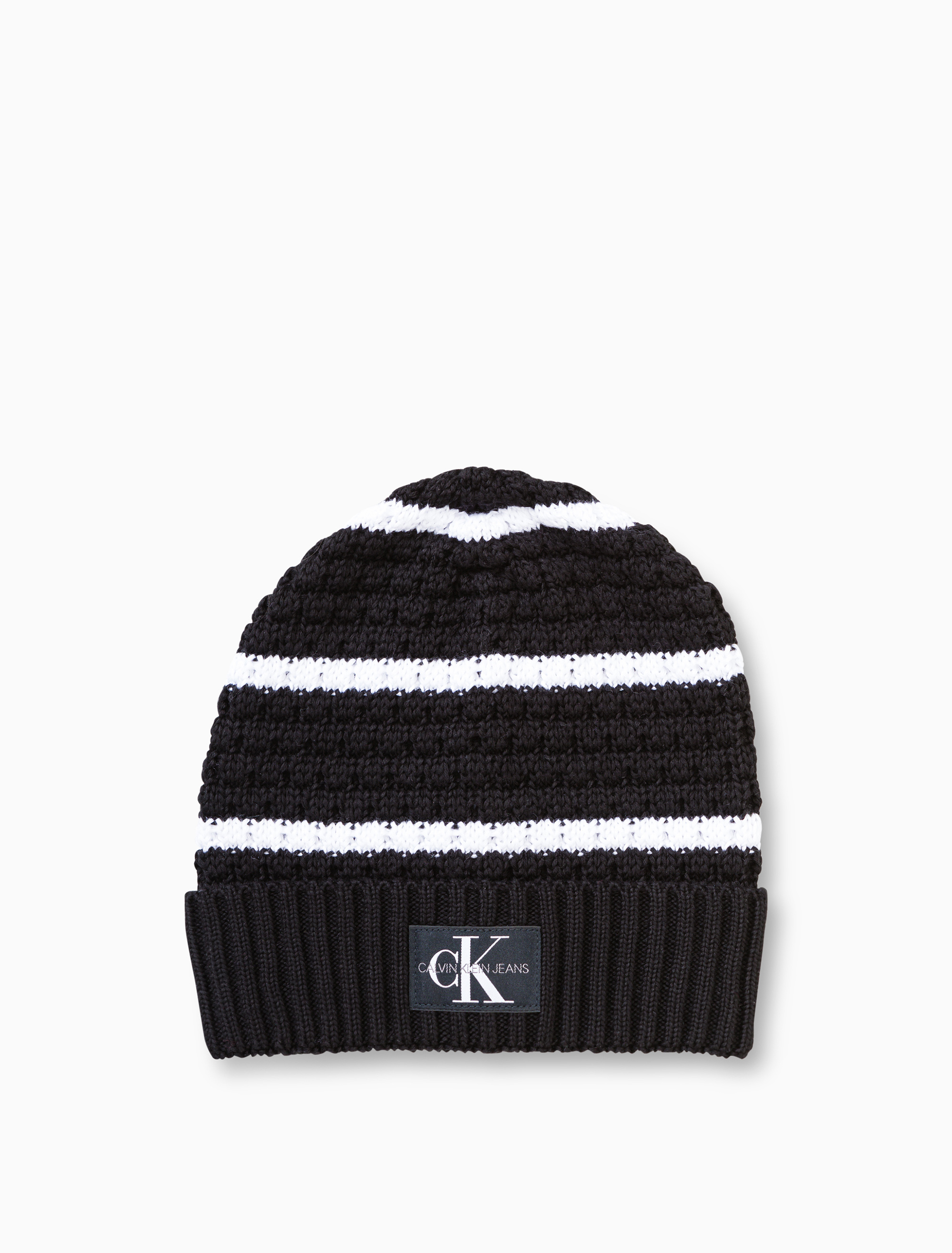 Ckj Knit Monogram Beanie Hat | Hats 