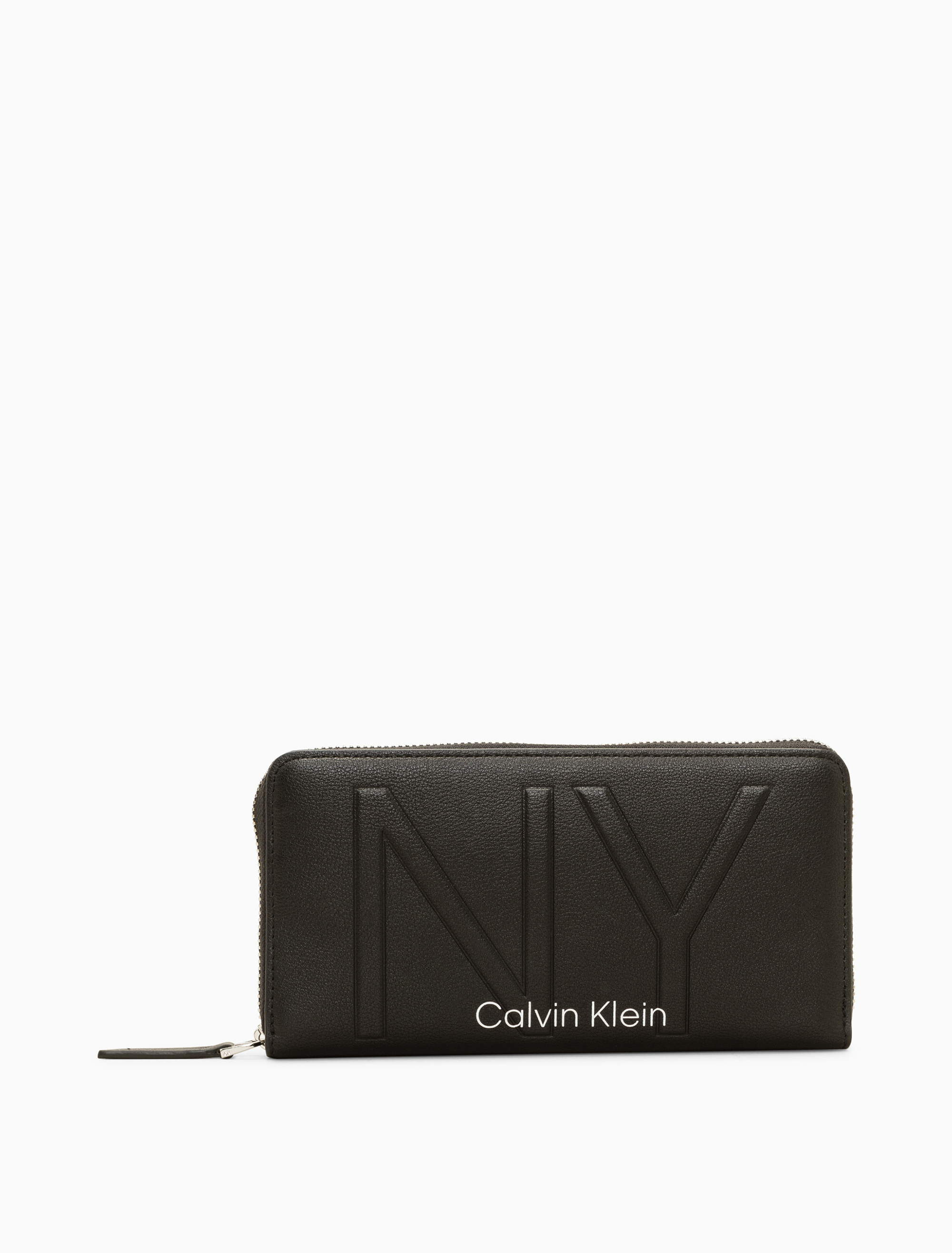 calvin klein zipper wallet