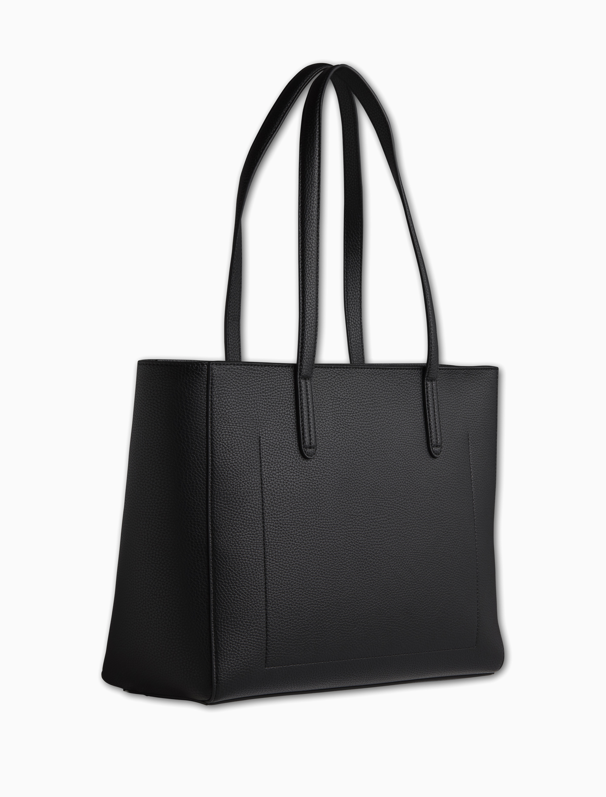 Calvin klein logo banner tote bag store