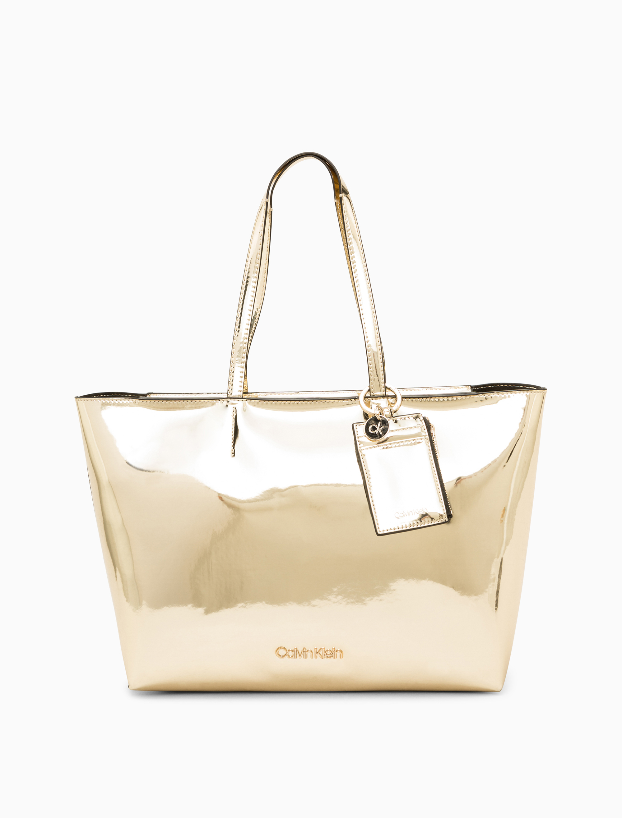 Calvin klein cheap gold bag