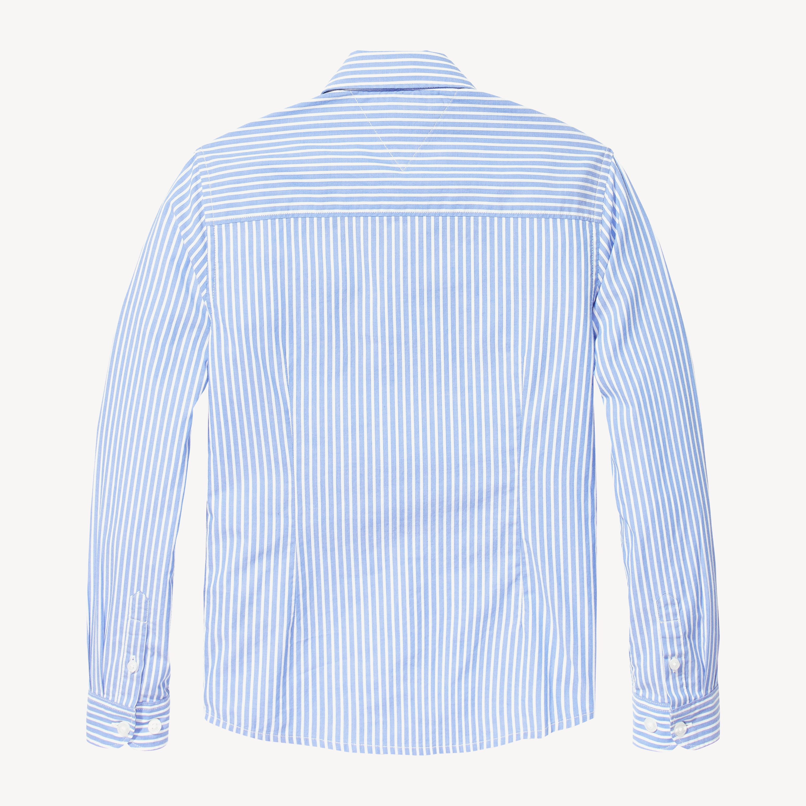 【WHO.A.U】Steve Striped Shirts WHO.A.U - Steve Loose Fit Striped Shirts_WHYSF2301F