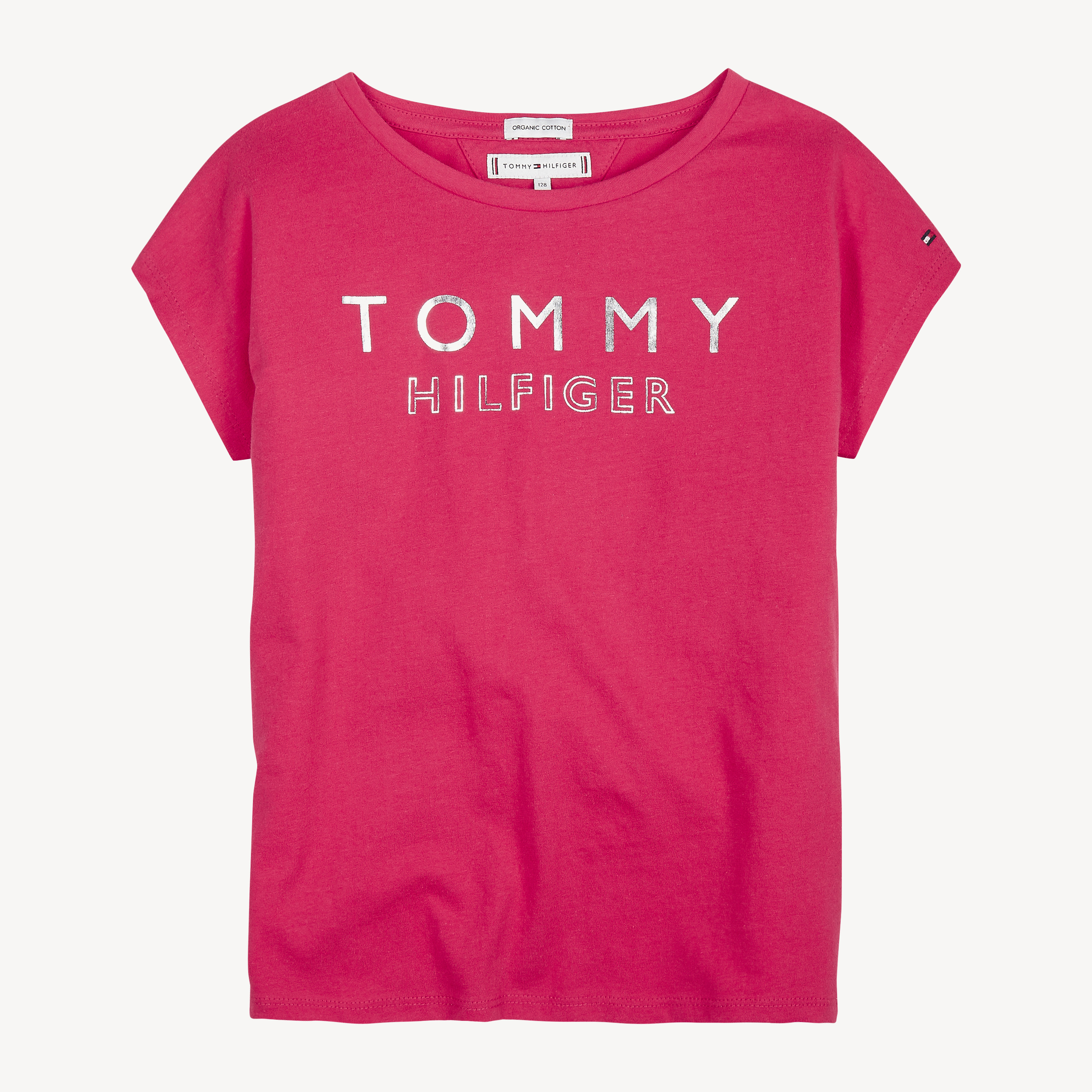 Girls Organic Cotton Tshirt Tshirts Tommy Hilfiger
