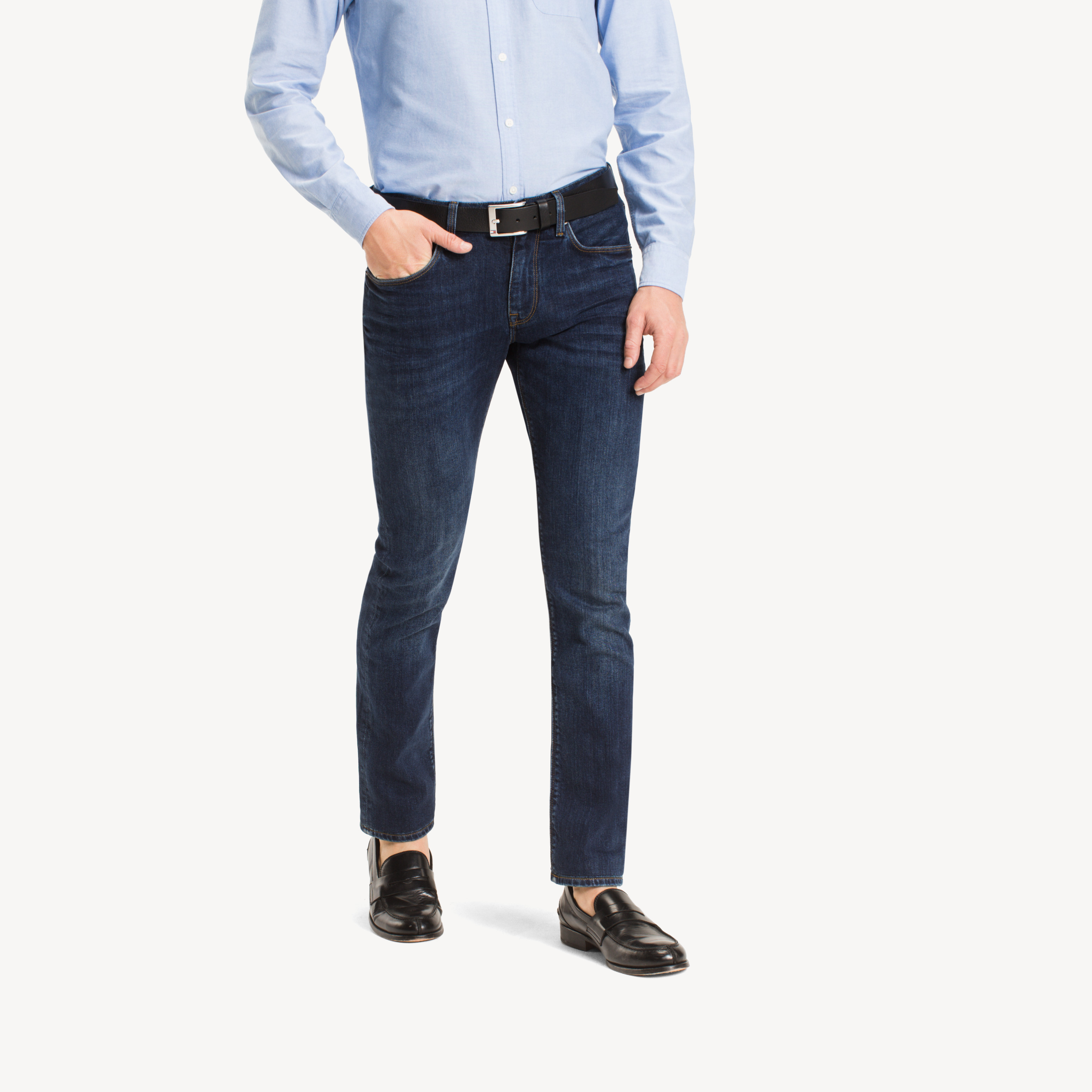 Denton Straight Fit Faded Jeans | Jeans | Tommy Hilfiger