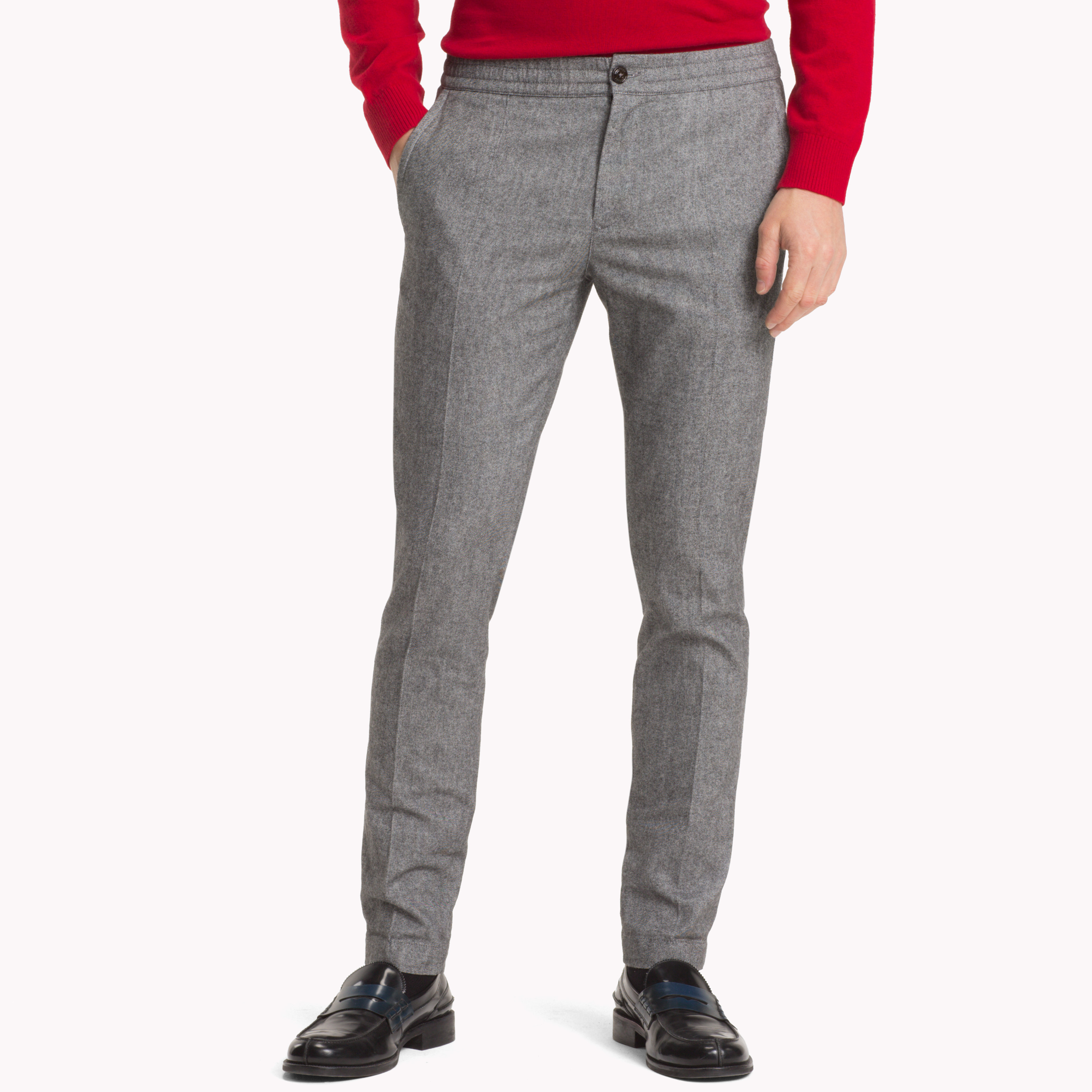 Grey joggers hot sale tommy hilfiger