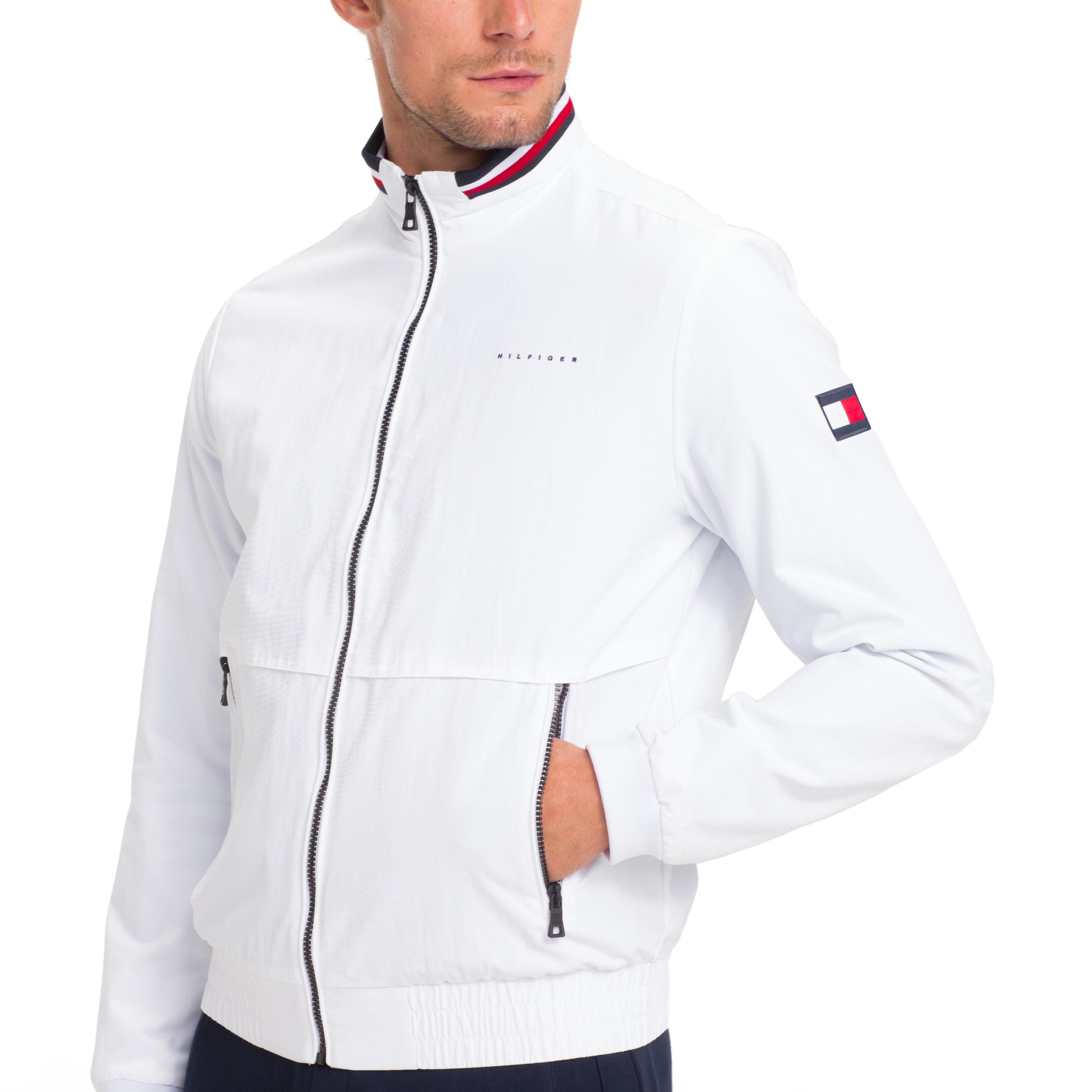 【送料&関税込】Off-White Nylon Bomber Jacket Off-White Military Nylon Bomber Jacket In Four Leaf Cl - 57