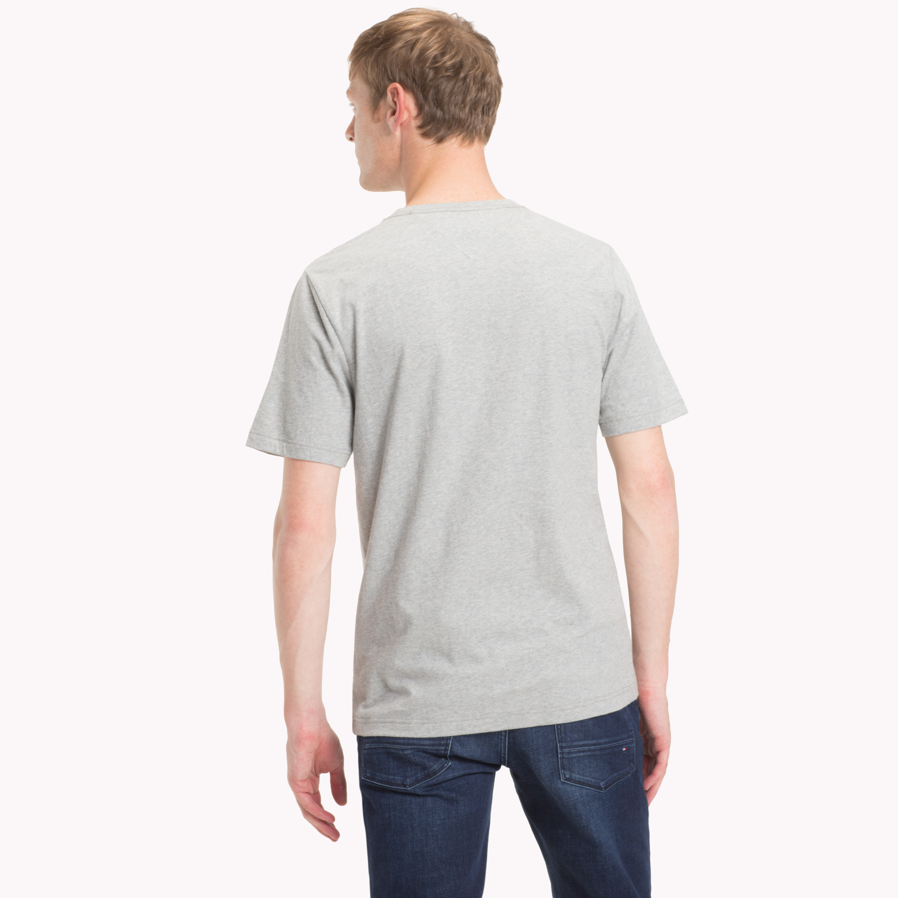 Grey Ivy League Print T-Shirt | T-Shirts | Tommy Hilfiger
