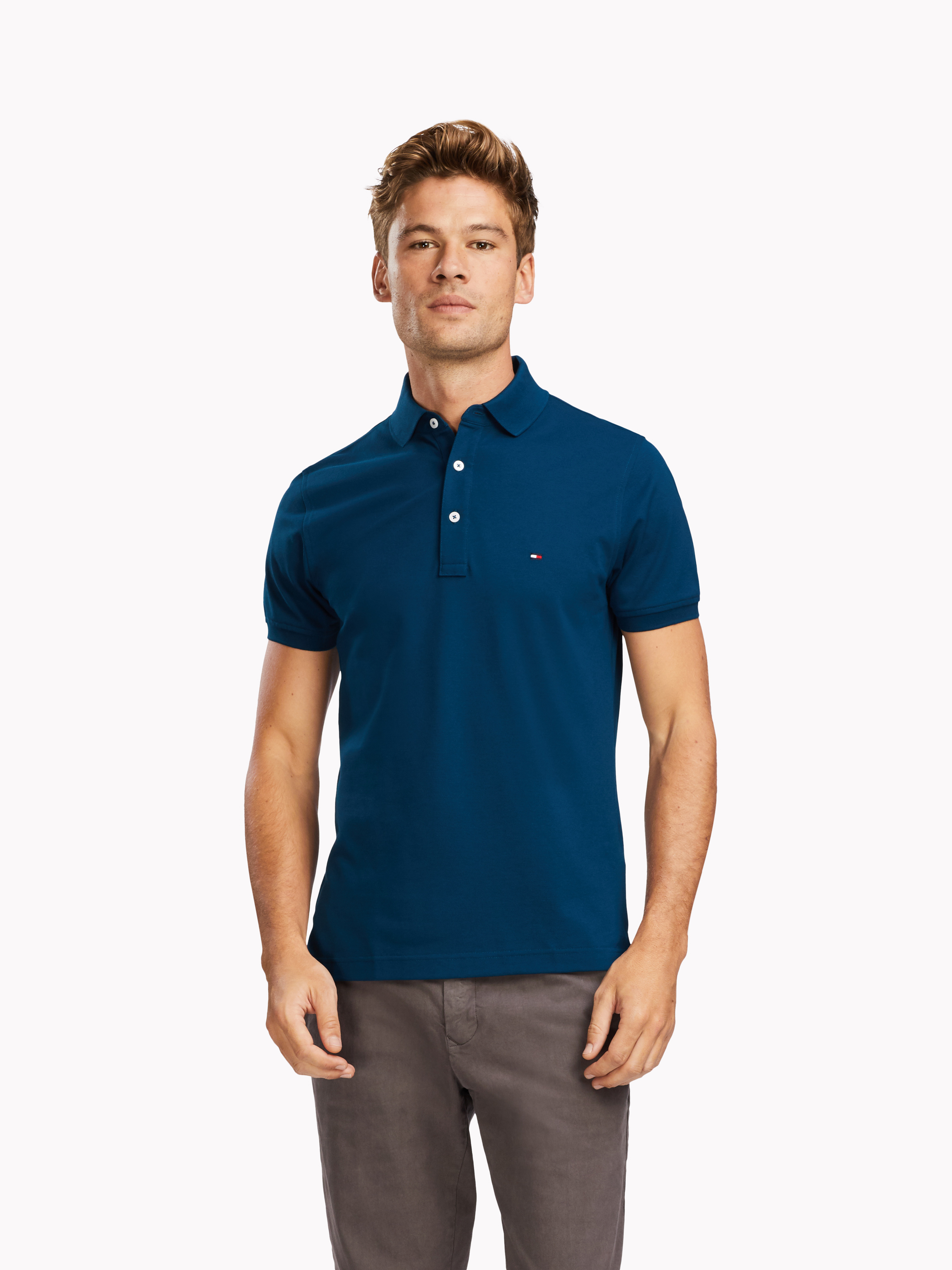 tommy hilfiger slim polo