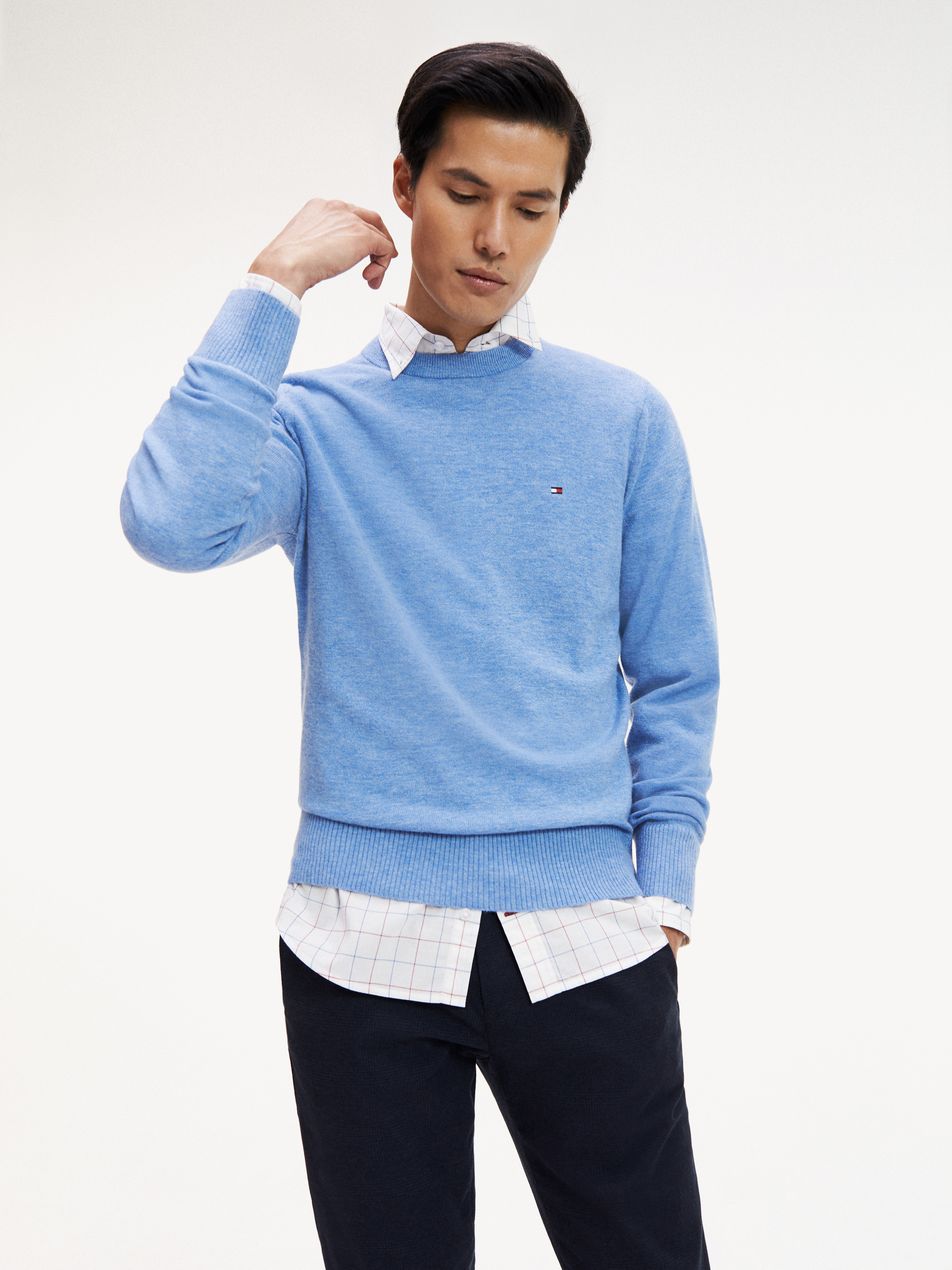 Tommy hilfiger lambswool on sale jumper