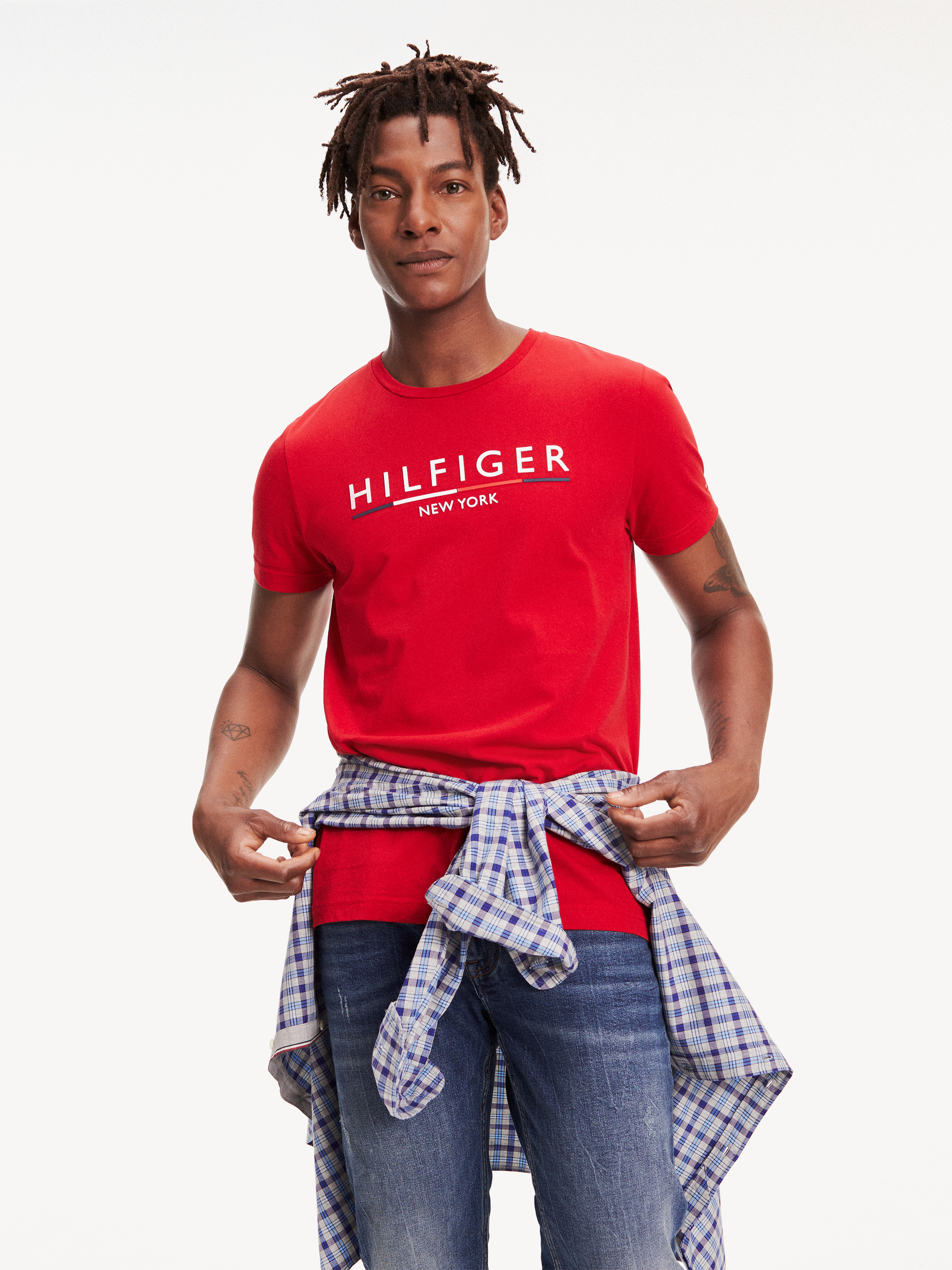 Regular Fit Organic Cotton Tshirt Tommy Hilfiger