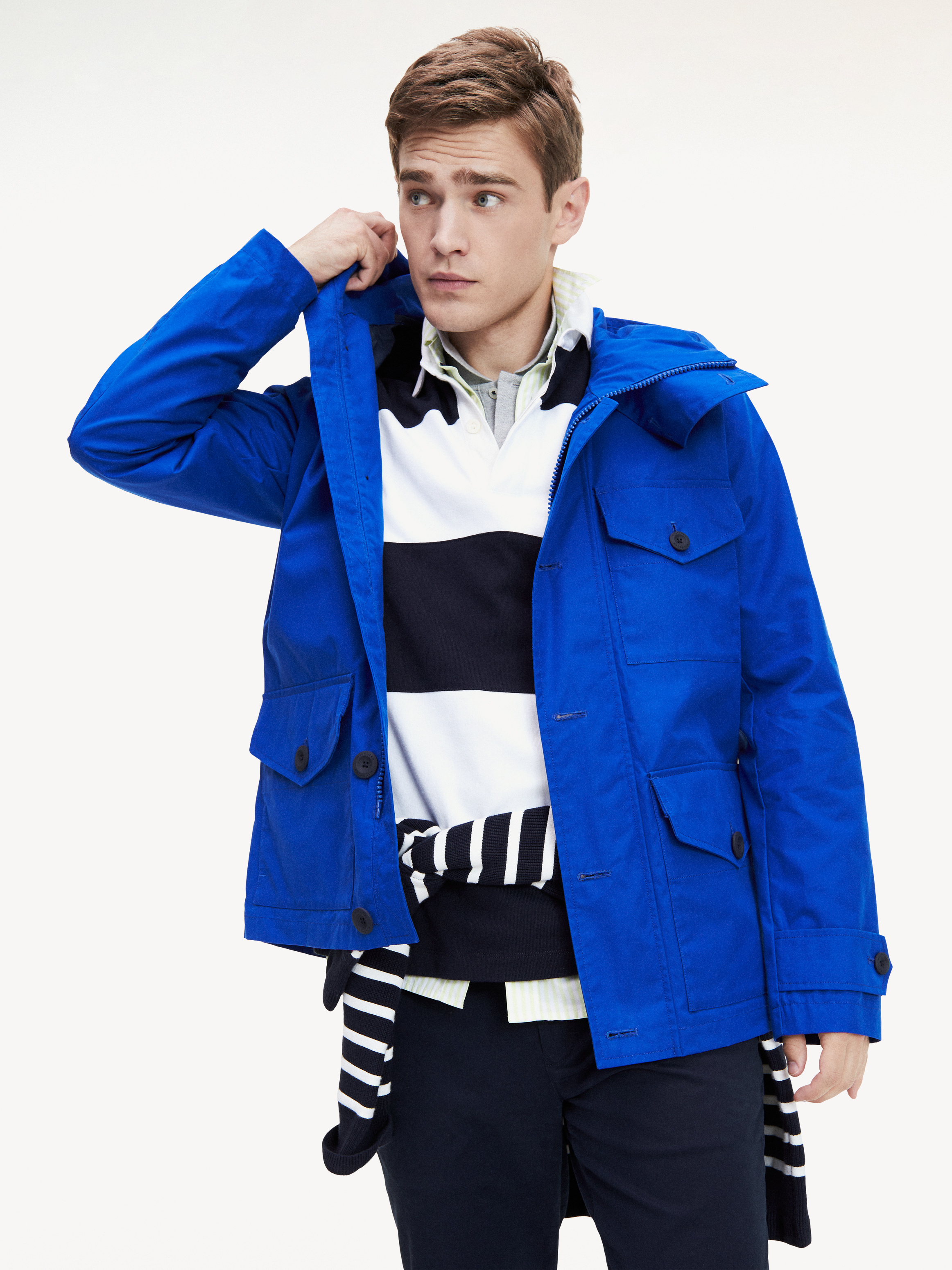 tommy hilfiger hooded parka jacket