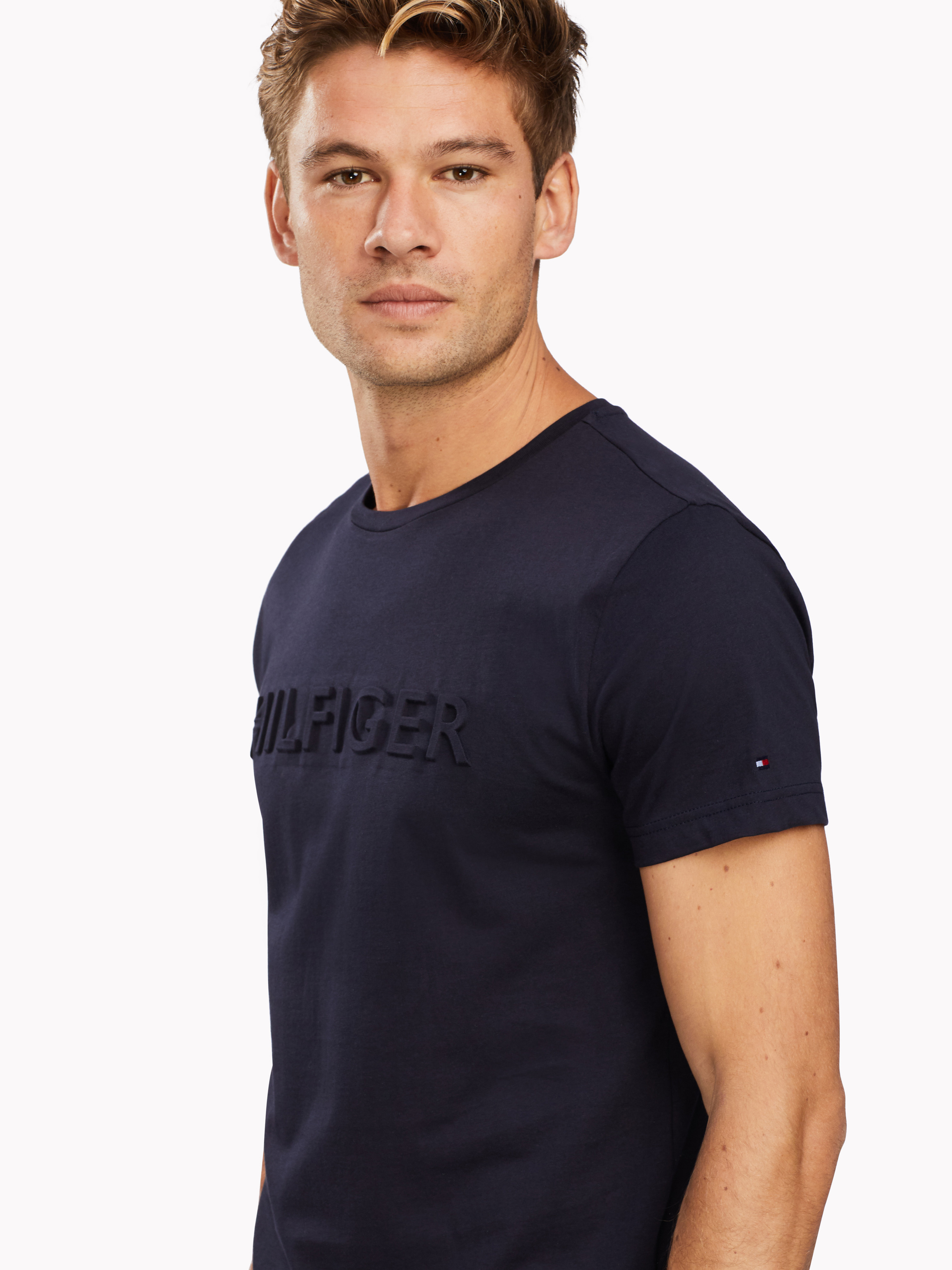 Embossed Logo Tee | T-shirts | Tommy Hilfiger