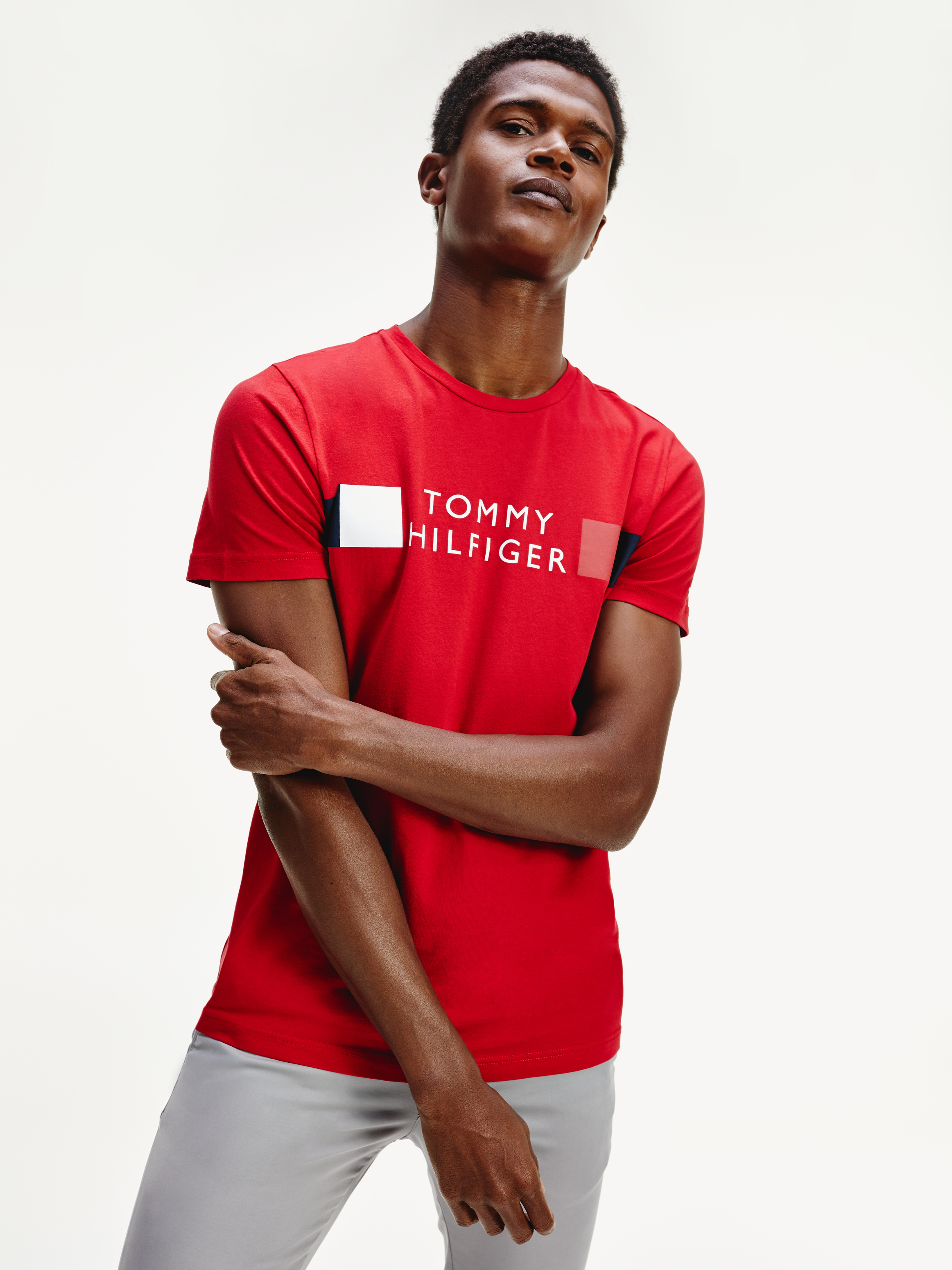 Organic Cotton Regular Fit Tshirt Tshirts Tommy Hilfiger