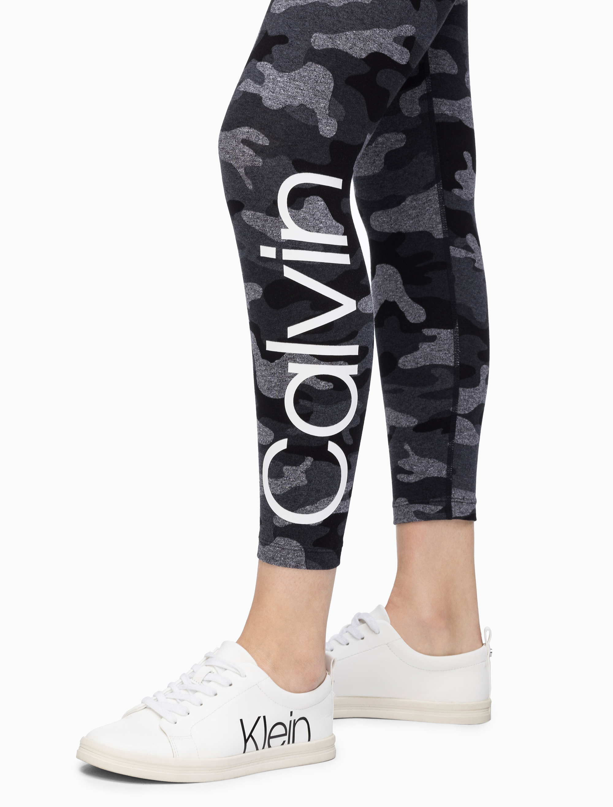 calvin klein camo leggings