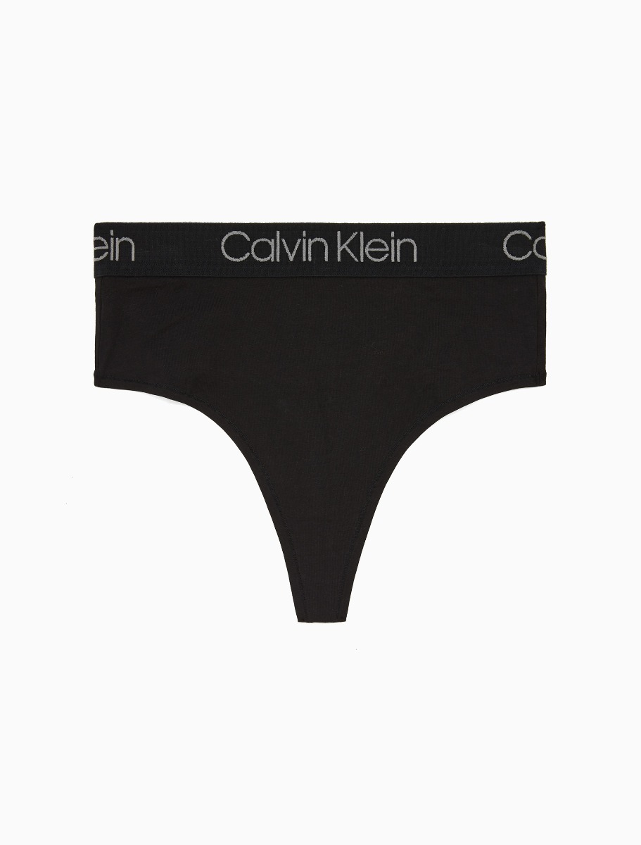 Body Cotton High Waist Thong | Thong | Calvin Klein