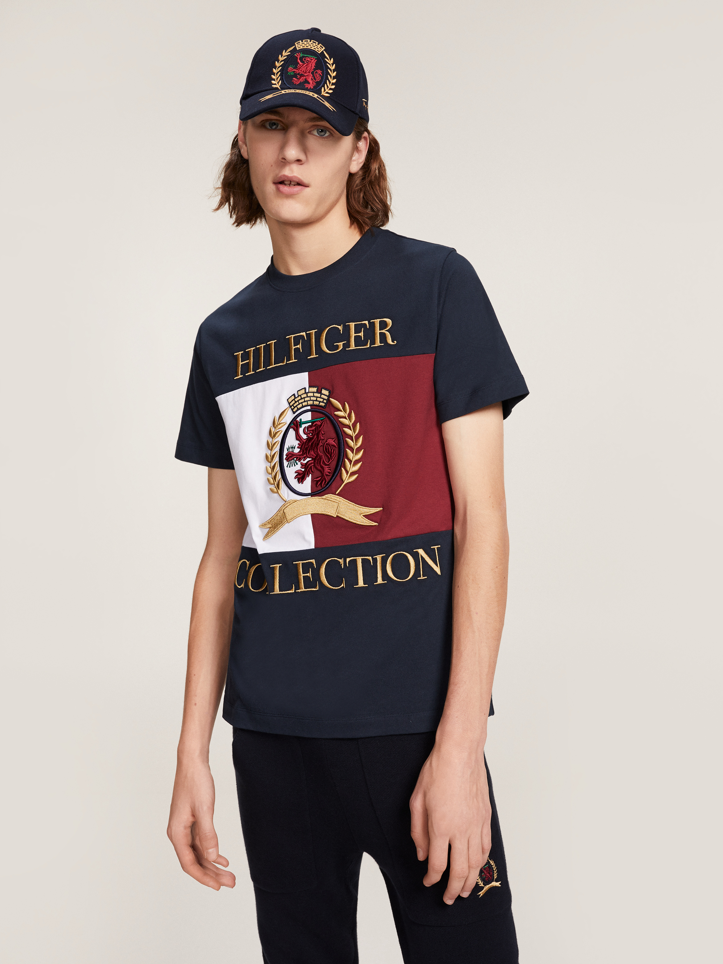 tommy hilfiger crest t shirt