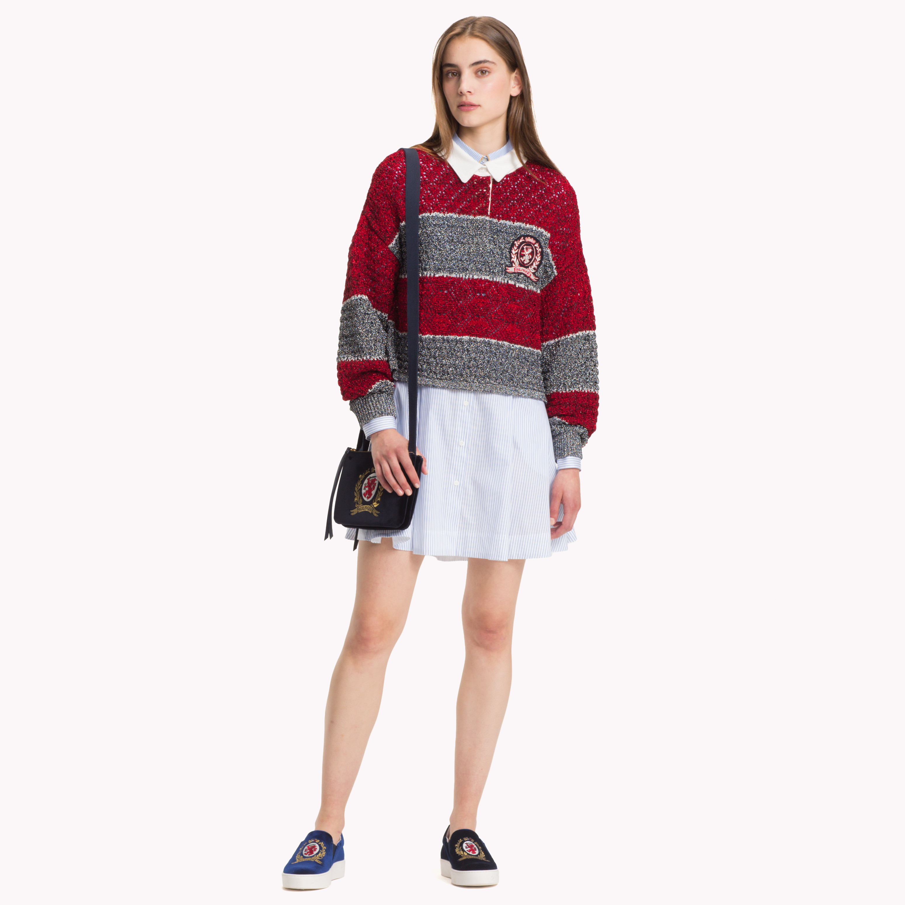 tommy hilfiger crop jumper