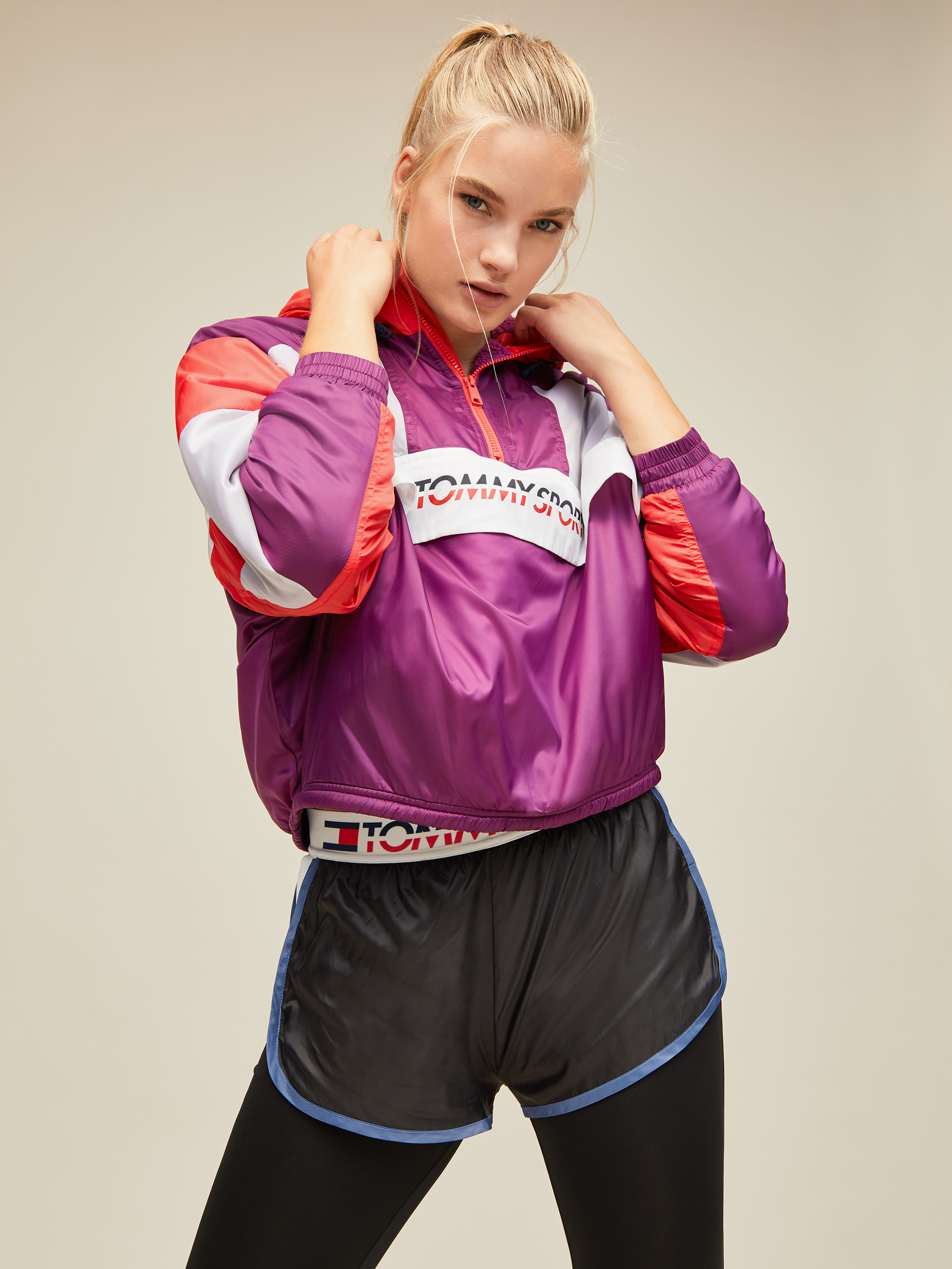 Tommy hilfiger crop top hot sale jacket