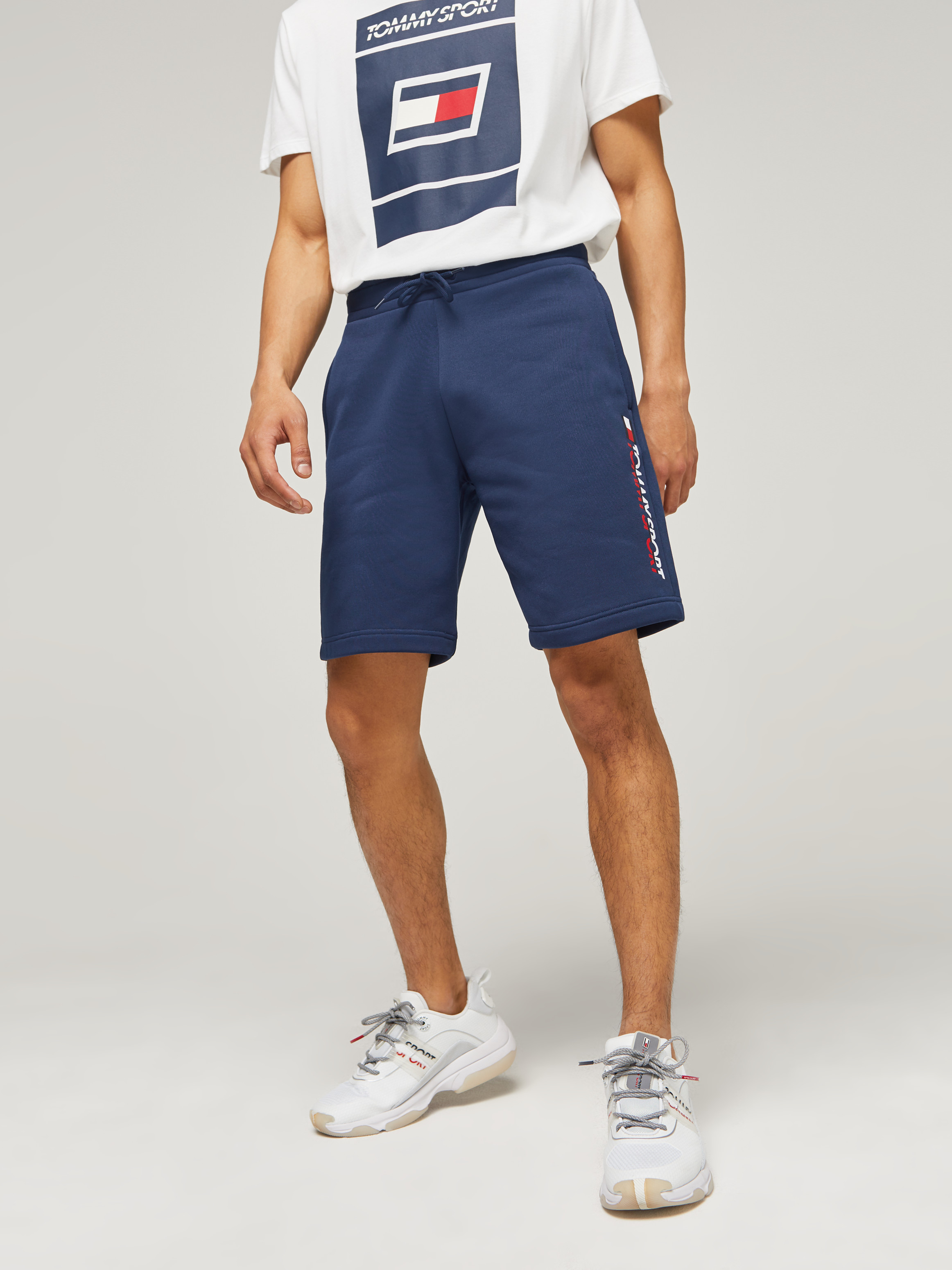 Hilfiger store fleece shorts