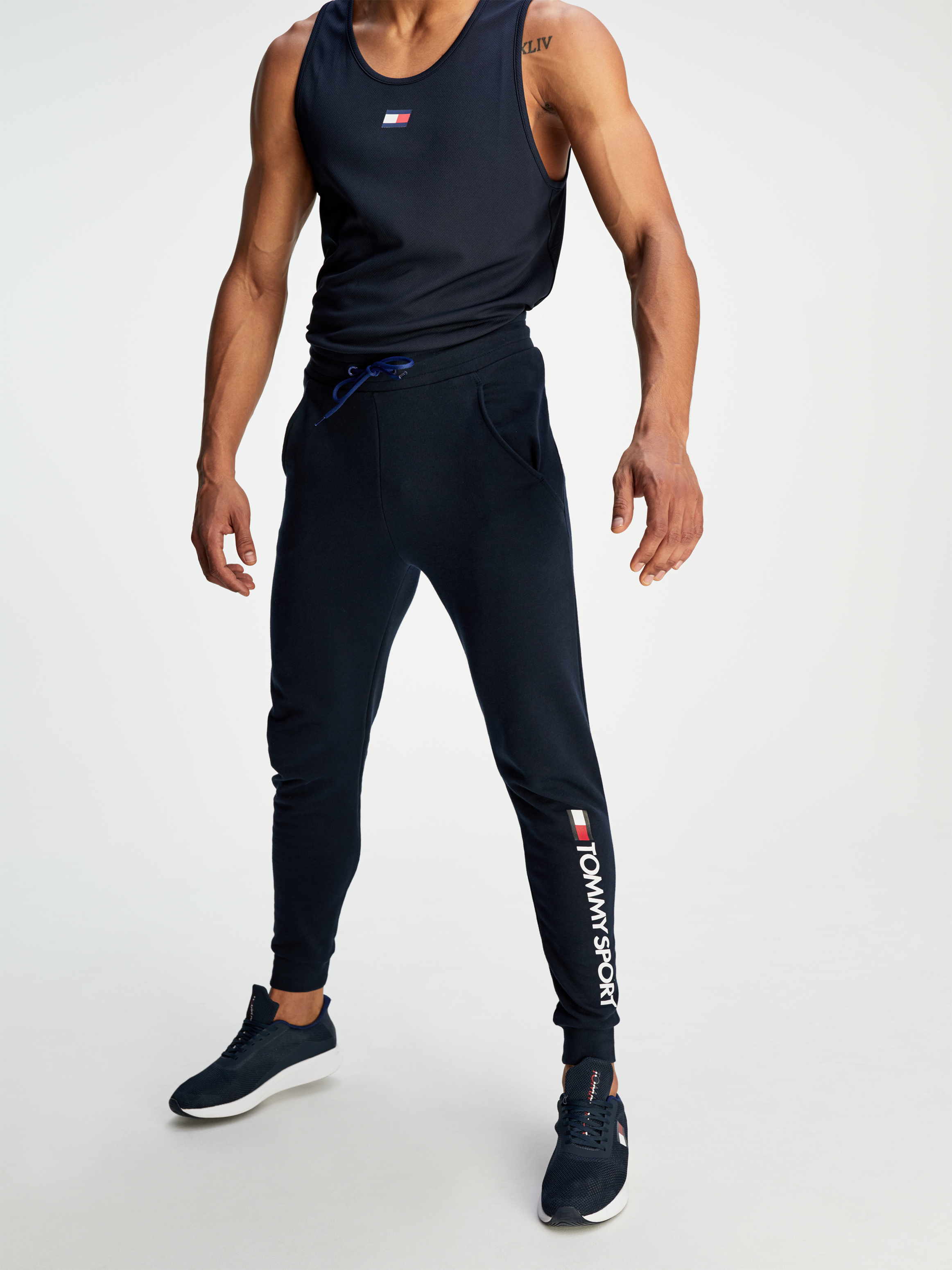 Logo Fleece Joggers Pants Tommy Hilfiger