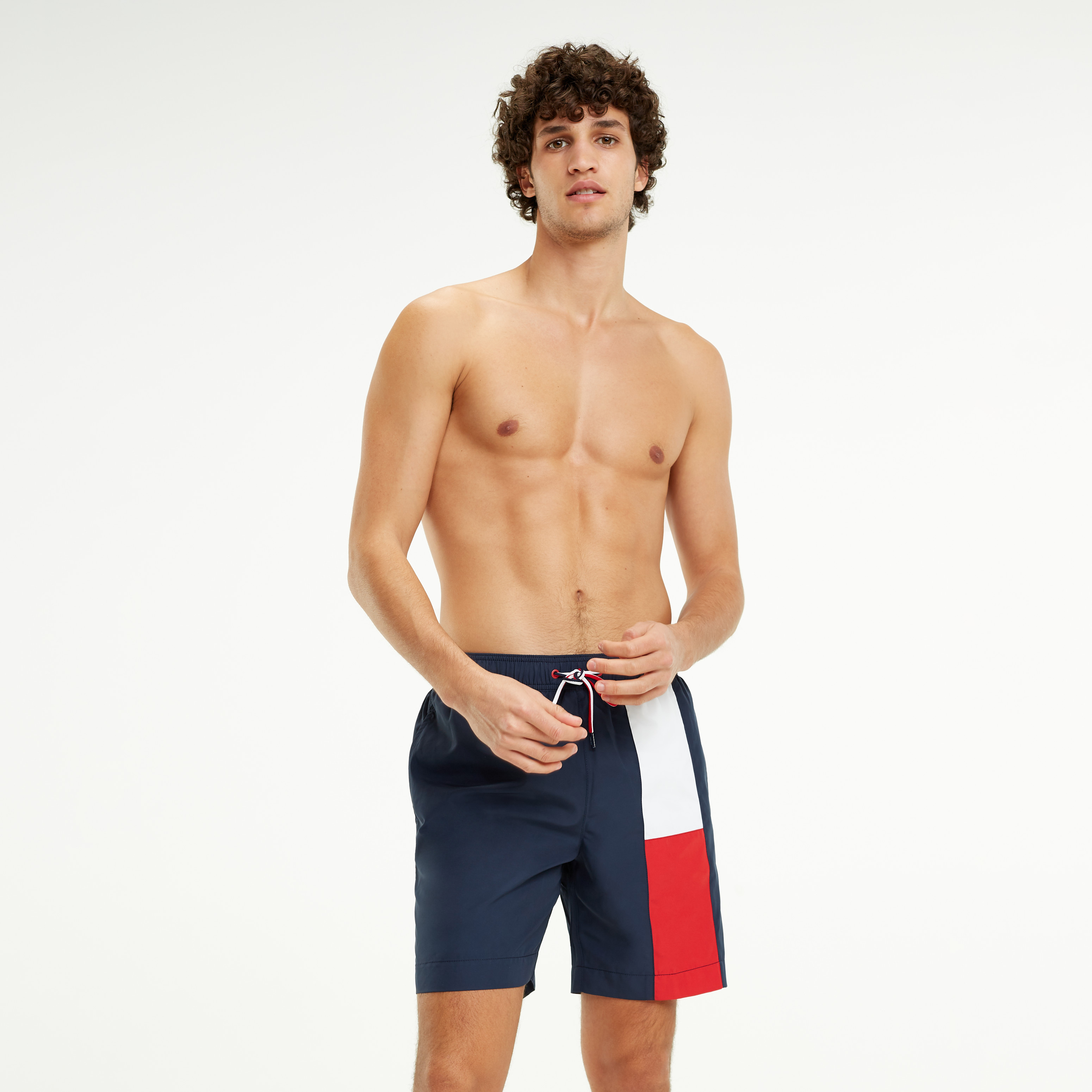Flag Longline Swim Shorts | Swimwear 