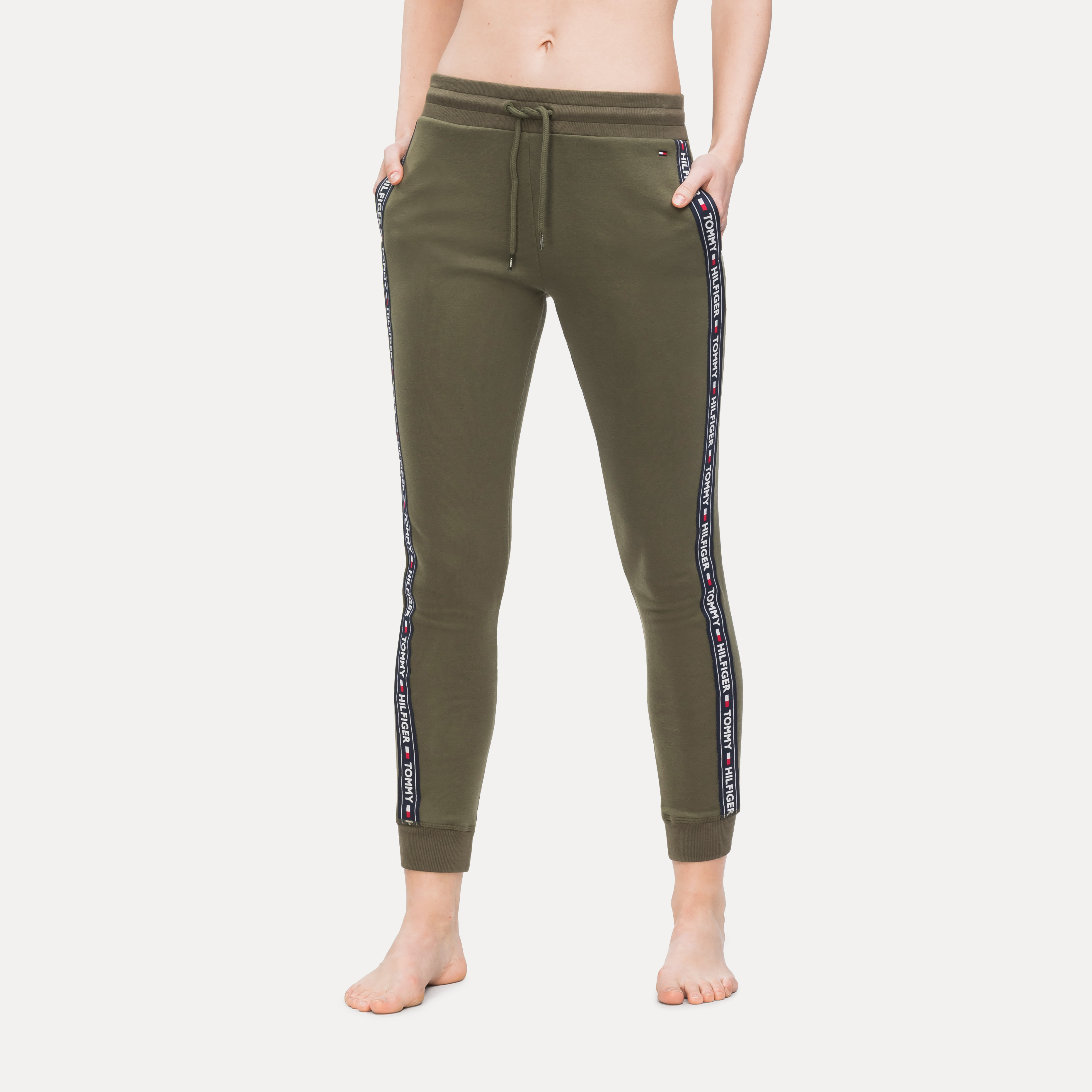 Tommy hilfiger taped online joggers women's