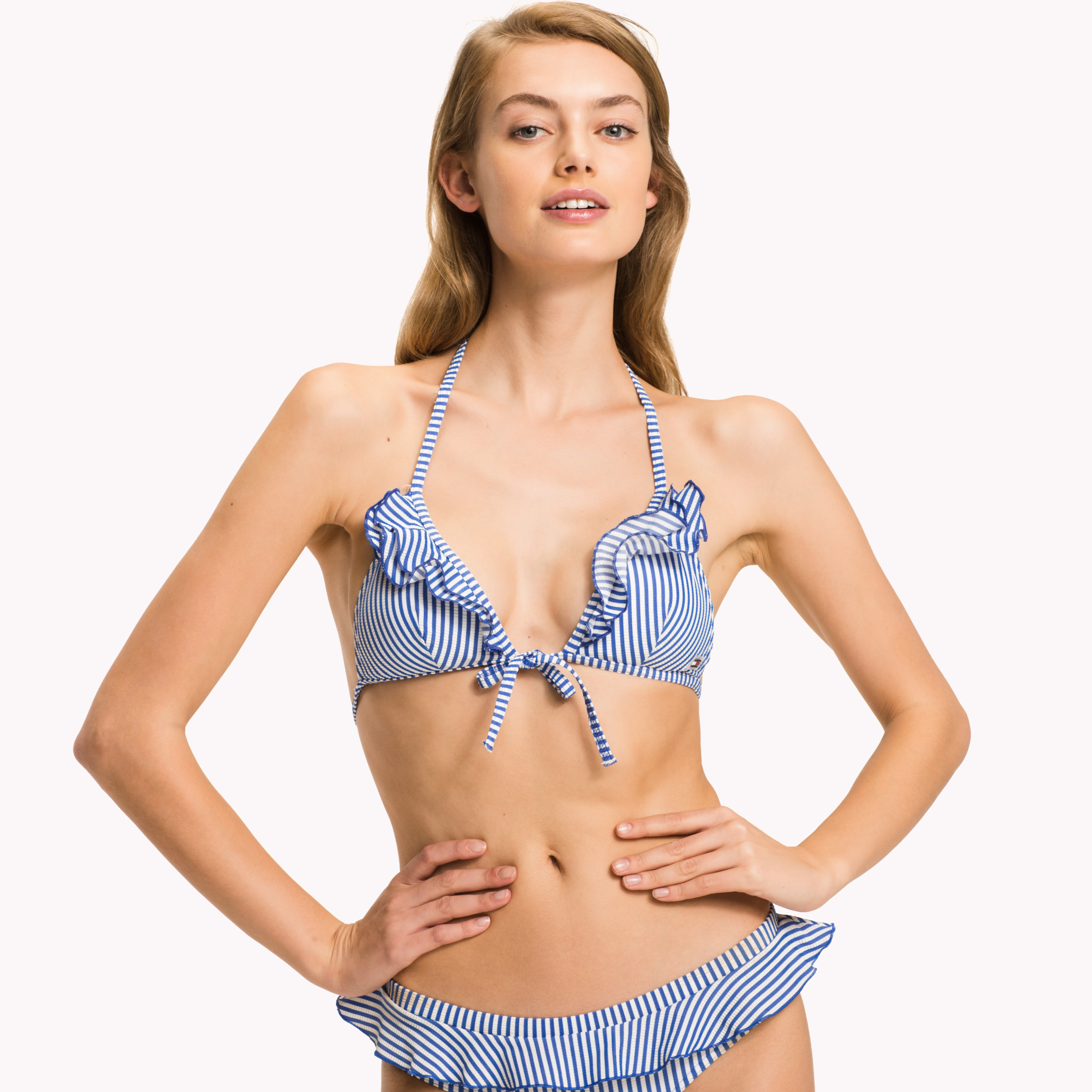 Tommy seersucker bikini sales