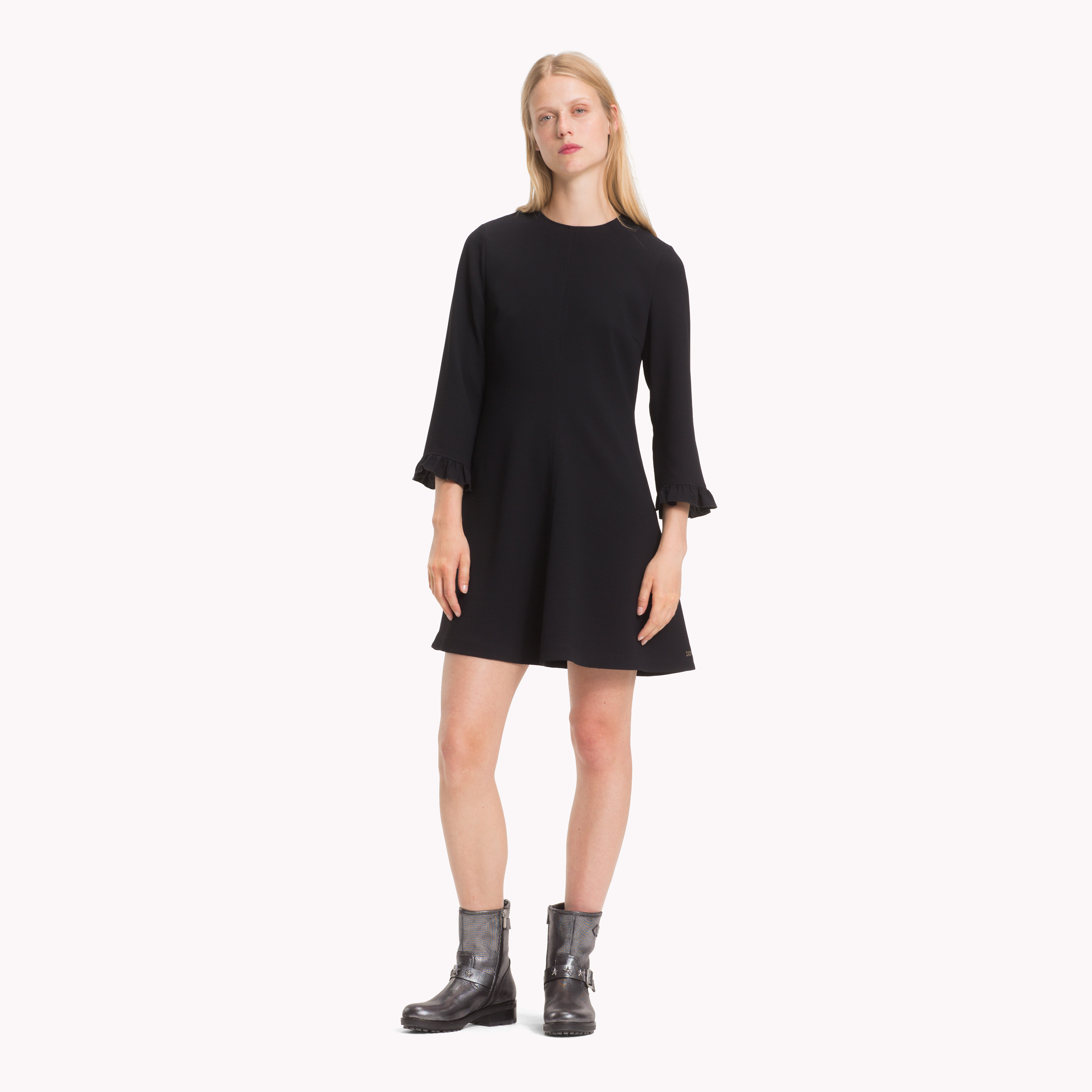 tommy hilfiger black dress